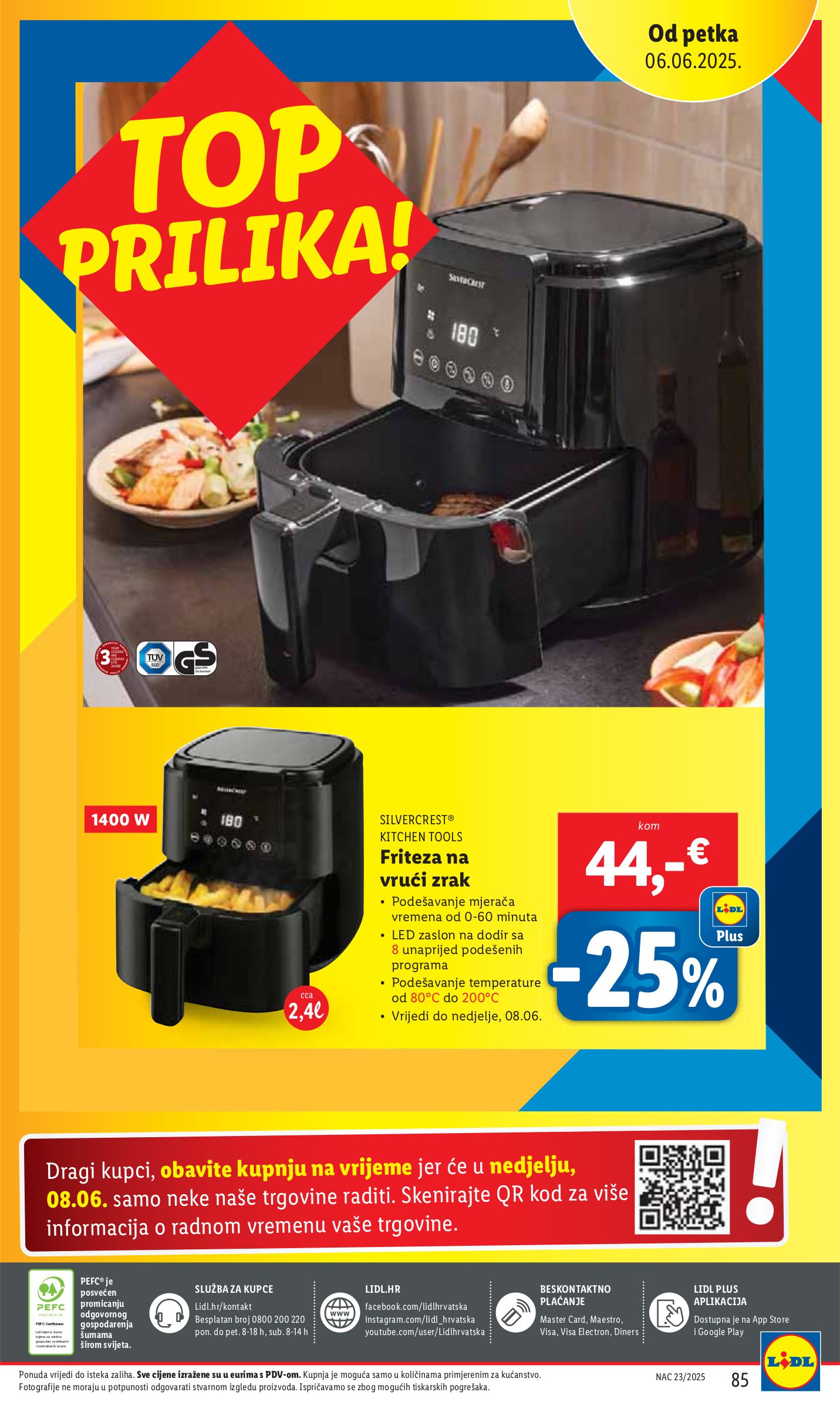 lidl - Prelistajte ovaj Lidl katalog, vrijedi od 02.06. do 08.06. - page: 85 lidl - Prelistajte ovaj Lidl katalog, vrijedi od 02.06. do 08.06. - page: 85