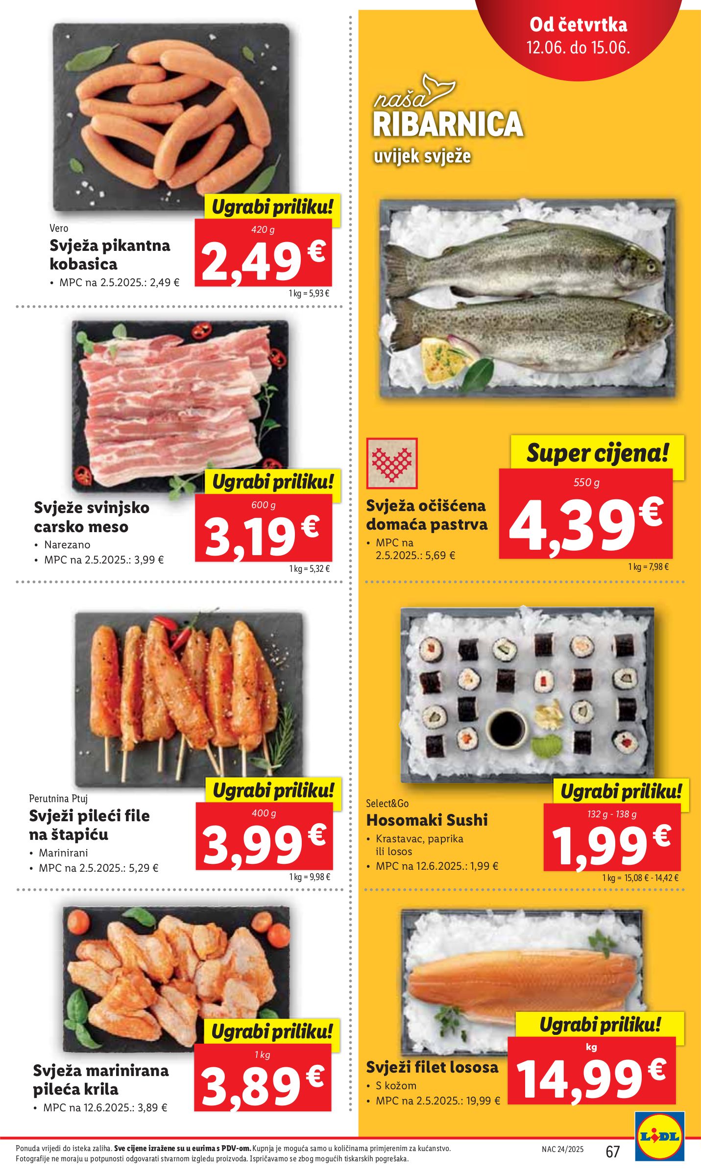 lidl - Prelistajte katalog Lidl, vrijedi od 09.06. do 15.06. - page: 67 lidl - Prelistajte katalog Lidl, vrijedi od 09.06. do 15.06. - page: 67