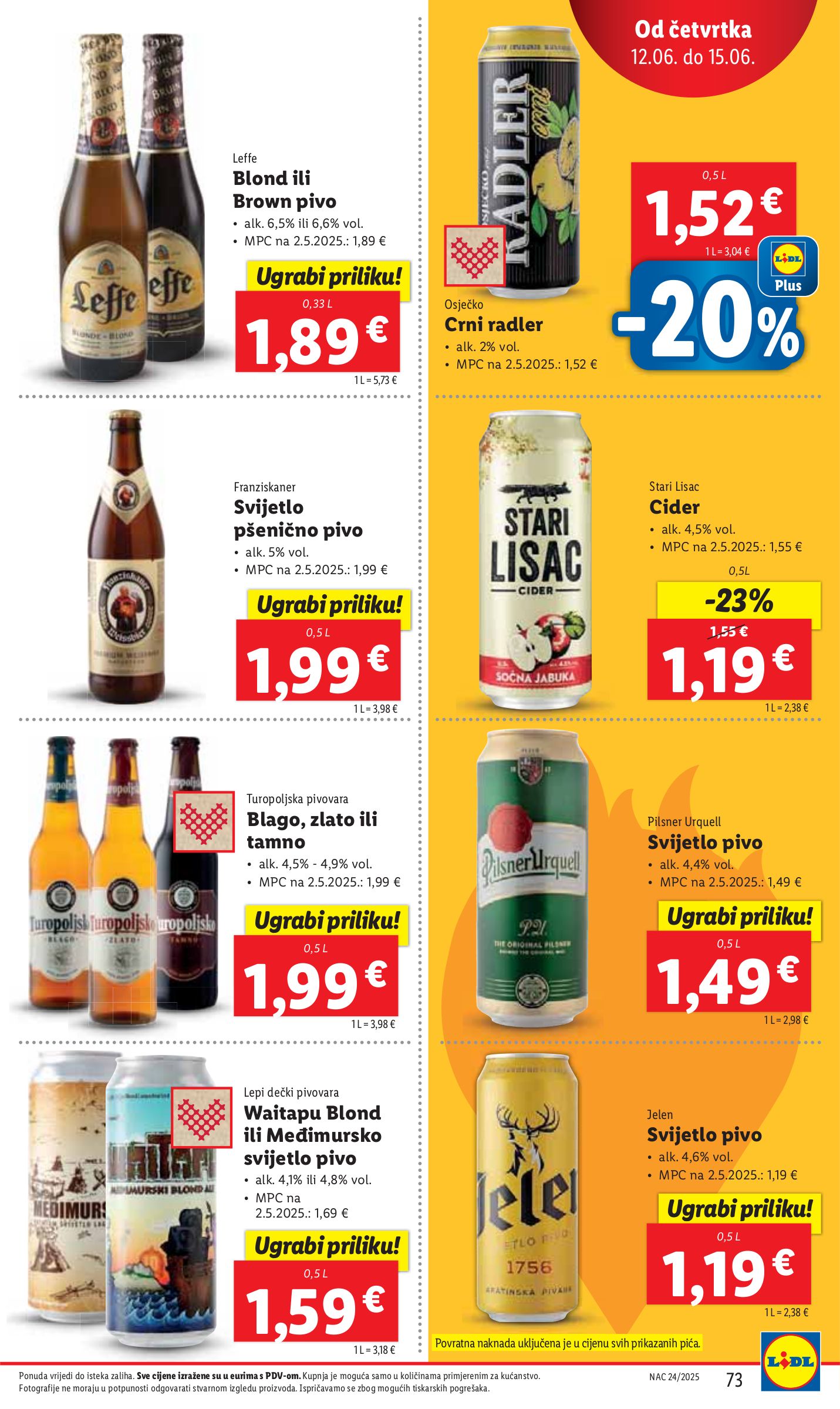 lidl - Prelistajte katalog Lidl, vrijedi od 09.06. do 15.06. - page: 73 lidl - Prelistajte katalog Lidl, vrijedi od 09.06. do 15.06. - page: 73