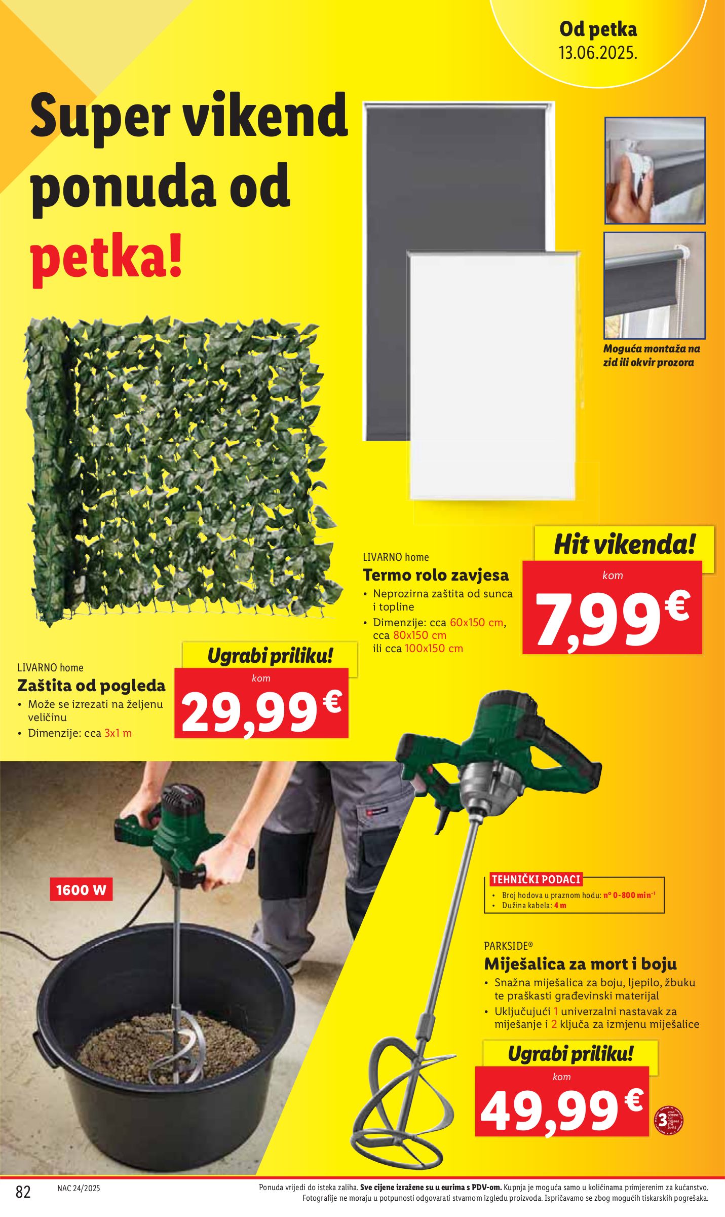 lidl - Prelistajte katalog Lidl, vrijedi od 09.06. do 15.06. - page: 82 lidl - Prelistajte katalog Lidl, vrijedi od 09.06. do 15.06. - page: 82