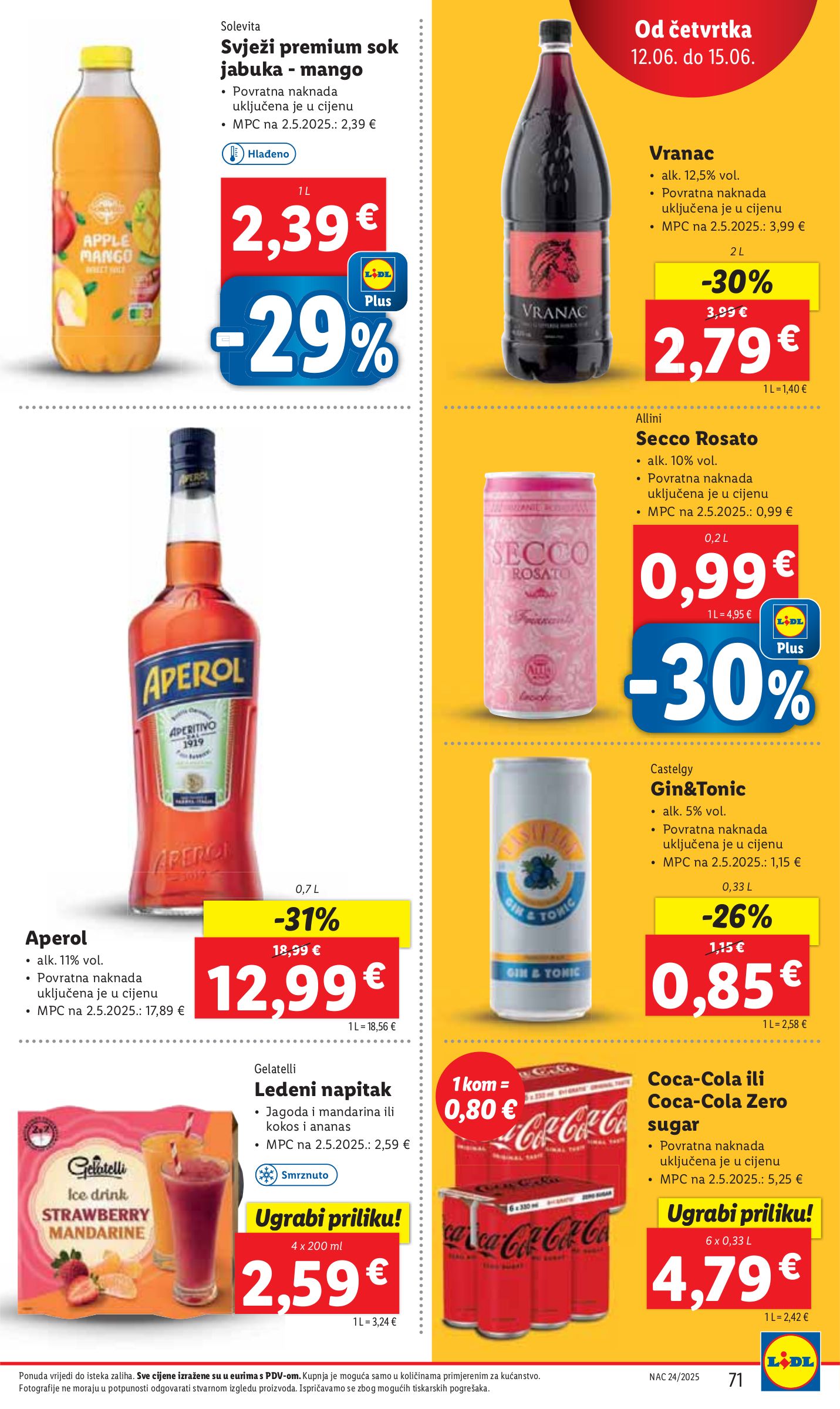 lidl - Prelistajte katalog Lidl, vrijedi od 09.06. do 15.06. - page: 71 lidl - Prelistajte katalog Lidl, vrijedi od 09.06. do 15.06. - page: 71