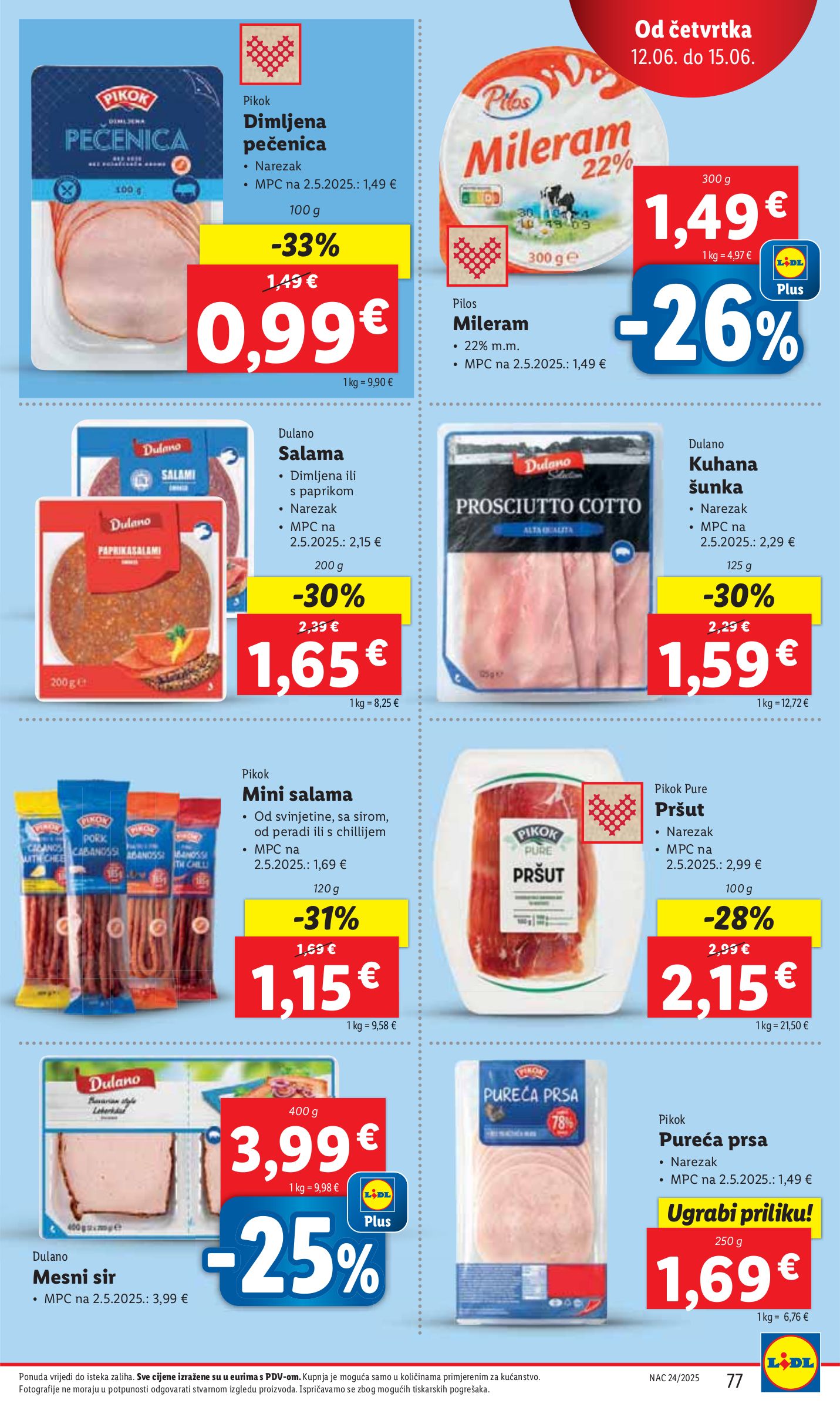lidl - Prelistajte katalog Lidl, vrijedi od 09.06. do 15.06. - page: 77 lidl - Prelistajte katalog Lidl, vrijedi od 09.06. do 15.06. - page: 77