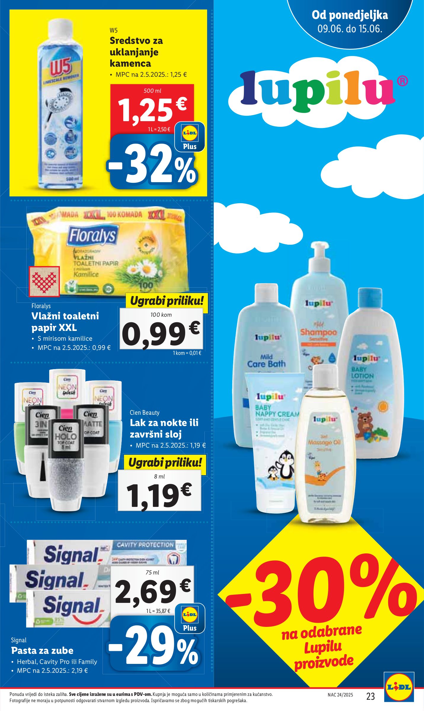 lidl - Prelistajte katalog Lidl, vrijedi od 09.06. do 15.06. - page: 23 lidl - Prelistajte katalog Lidl, vrijedi od 09.06. do 15.06. - page: 23