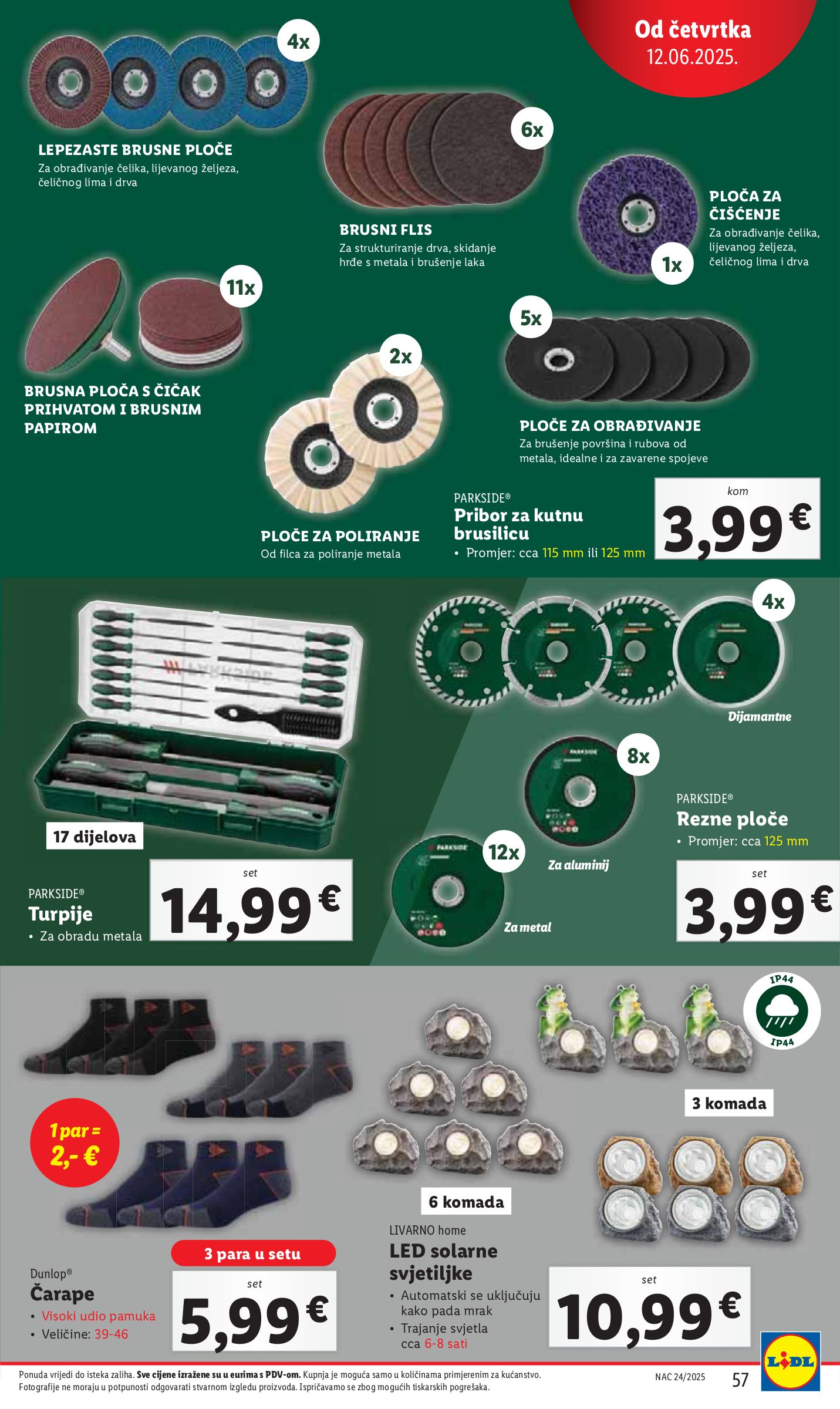 lidl - Prelistajte katalog Lidl, vrijedi od 09.06. do 15.06. - page: 57 lidl - Prelistajte katalog Lidl, vrijedi od 09.06. do 15.06. - page: 57