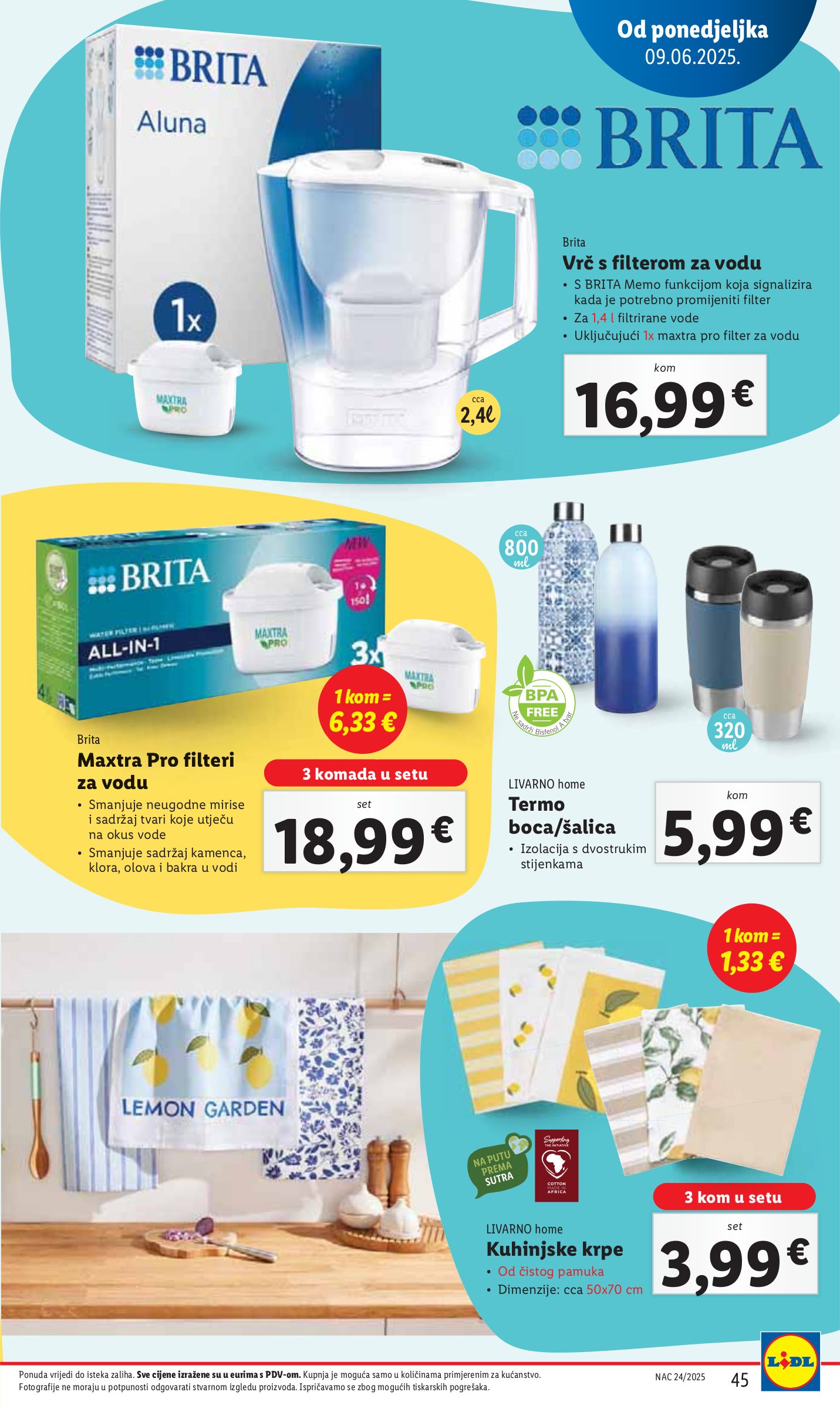 lidl - Prelistajte katalog Lidl, vrijedi od 09.06. do 15.06. - page: 45 lidl - Prelistajte katalog Lidl, vrijedi od 09.06. do 15.06. - page: 45