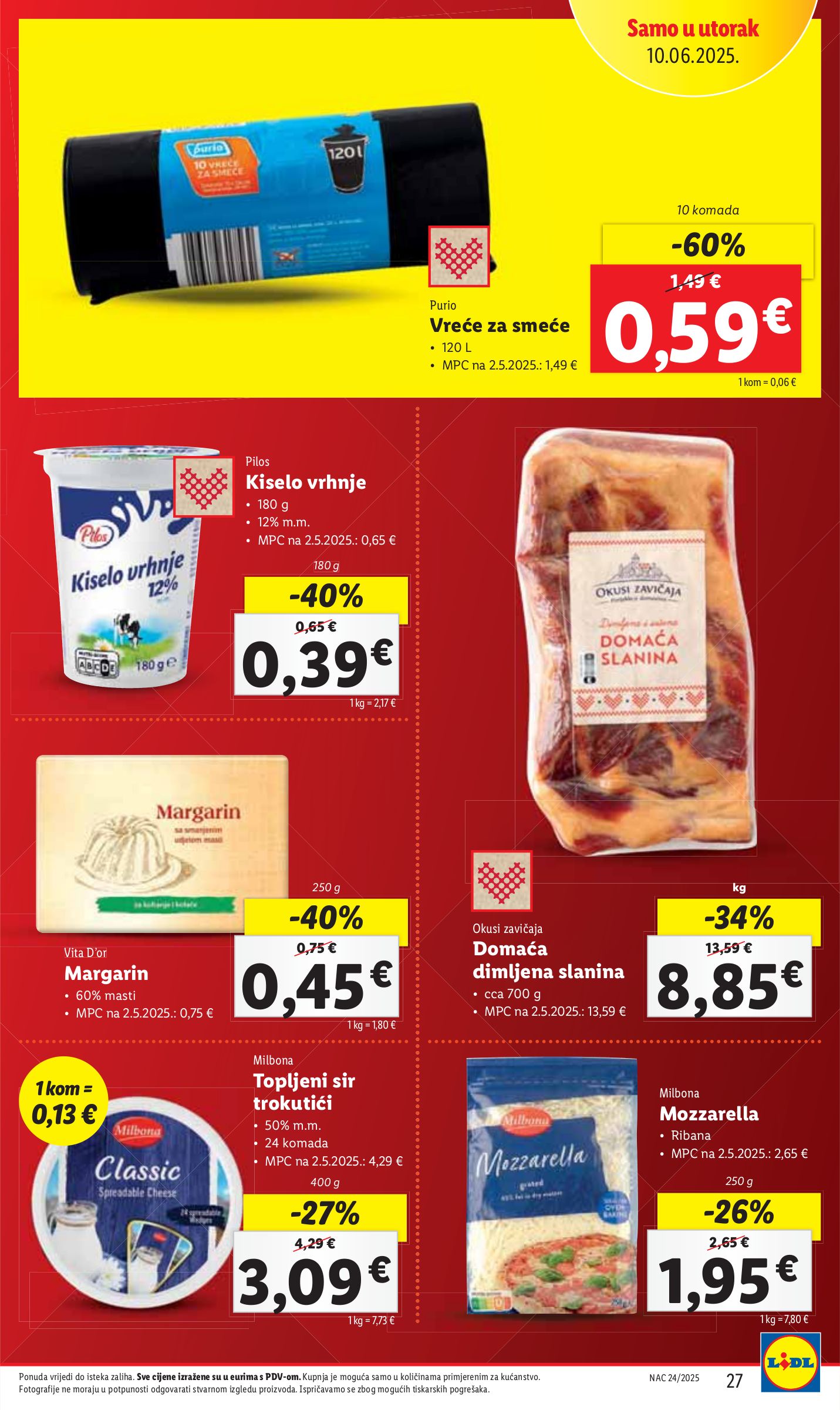 lidl - Prelistajte katalog Lidl, vrijedi od 09.06. do 15.06. - page: 27 lidl - Prelistajte katalog Lidl, vrijedi od 09.06. do 15.06. - page: 27