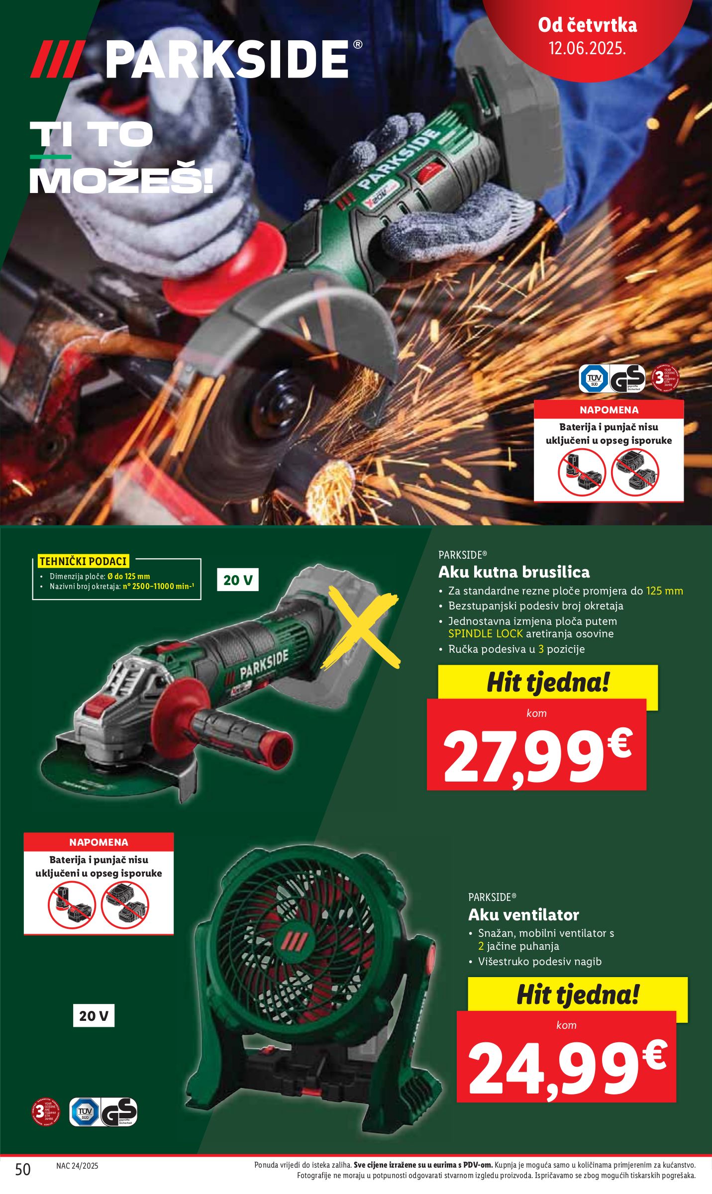 lidl - Prelistajte katalog Lidl, vrijedi od 09.06. do 15.06. - page: 50 lidl - Prelistajte katalog Lidl, vrijedi od 09.06. do 15.06. - page: 50