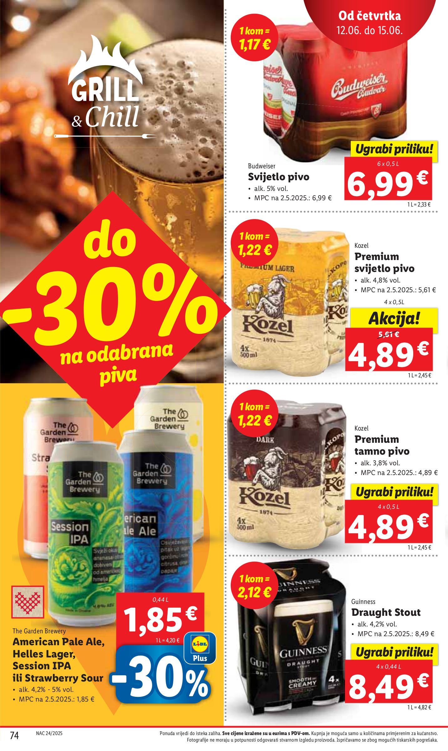 lidl - Prelistajte katalog Lidl, vrijedi od 09.06. do 15.06. - page: 74 lidl - Prelistajte katalog Lidl, vrijedi od 09.06. do 15.06. - page: 74