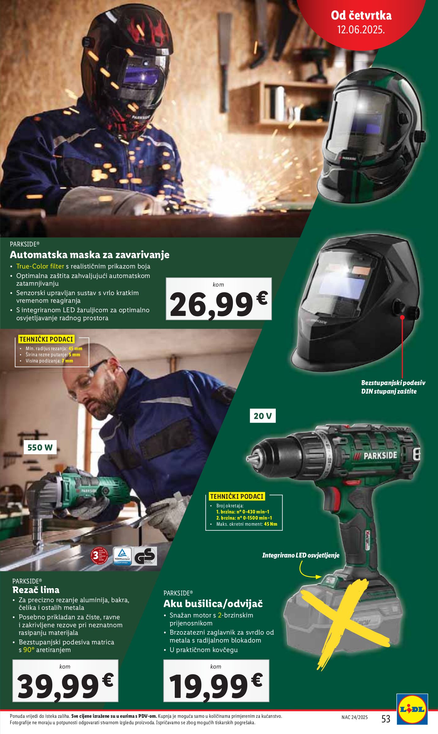 lidl - Prelistajte katalog Lidl, vrijedi od 09.06. do 15.06. - page: 53 lidl - Prelistajte katalog Lidl, vrijedi od 09.06. do 15.06. - page: 53