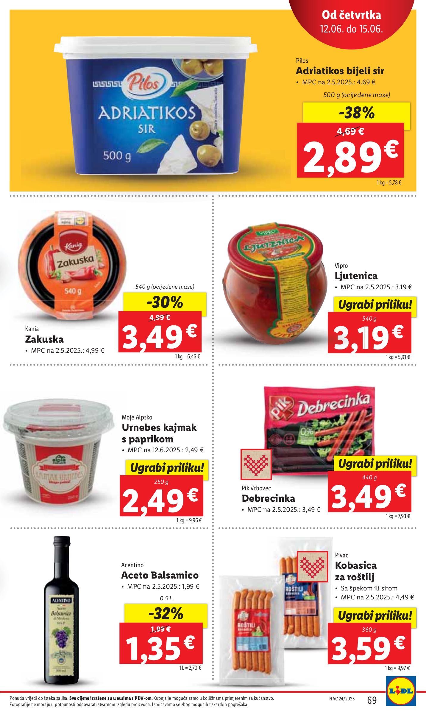 lidl - Prelistajte katalog Lidl, vrijedi od 09.06. do 15.06. - page: 69 lidl - Prelistajte katalog Lidl, vrijedi od 09.06. do 15.06. - page: 69