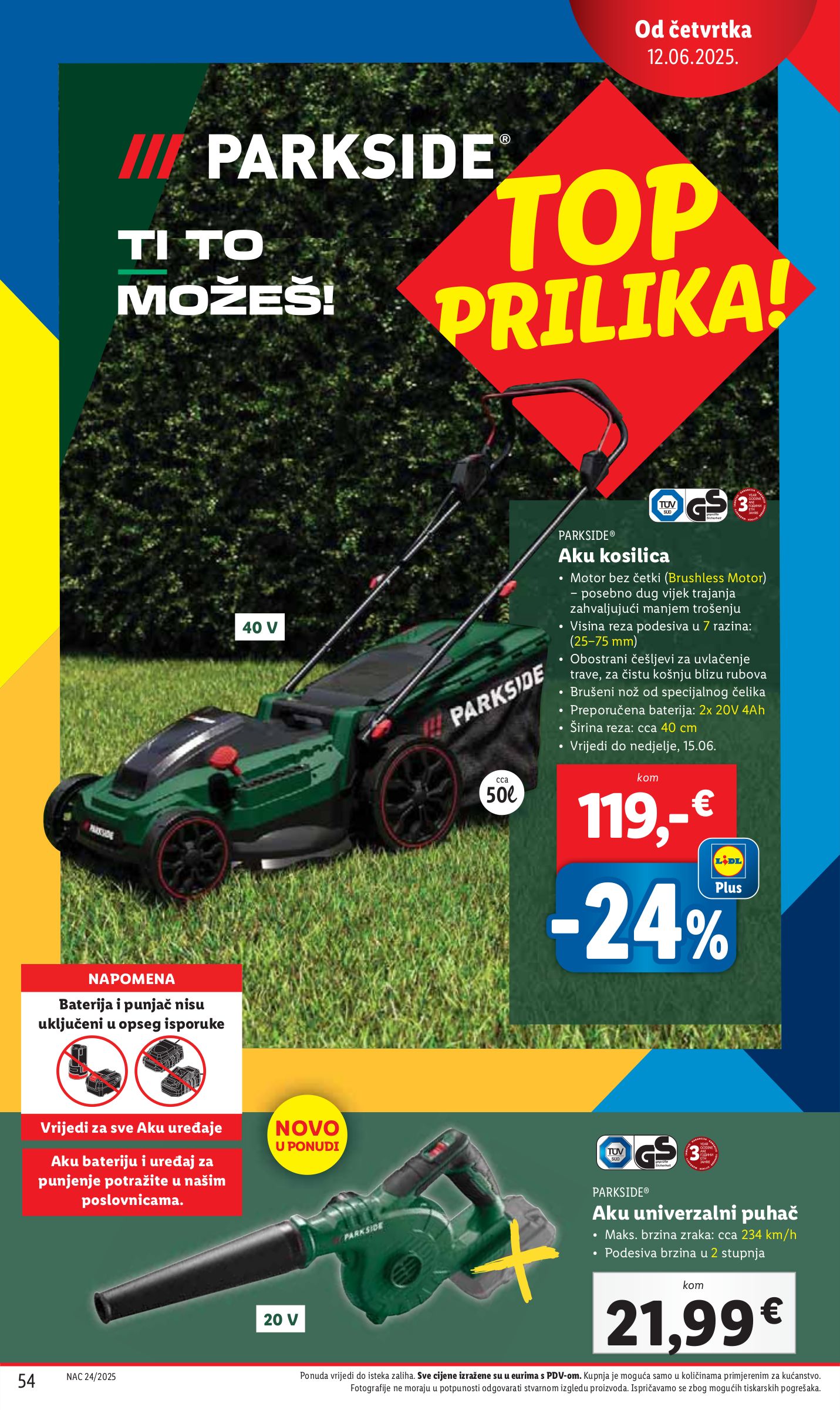 lidl - Prelistajte katalog Lidl, vrijedi od 09.06. do 15.06. - page: 54 lidl - Prelistajte katalog Lidl, vrijedi od 09.06. do 15.06. - page: 54