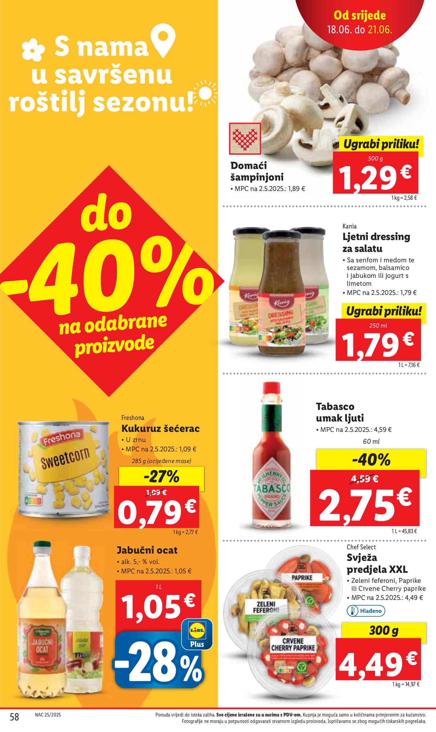 lidl - Prelistajte katalog Lidl, vrijedi od 16.06. do 21.06. - page: 58 lidl - Prelistajte katalog Lidl, vrijedi od 16.06. do 21.06. - page: 58