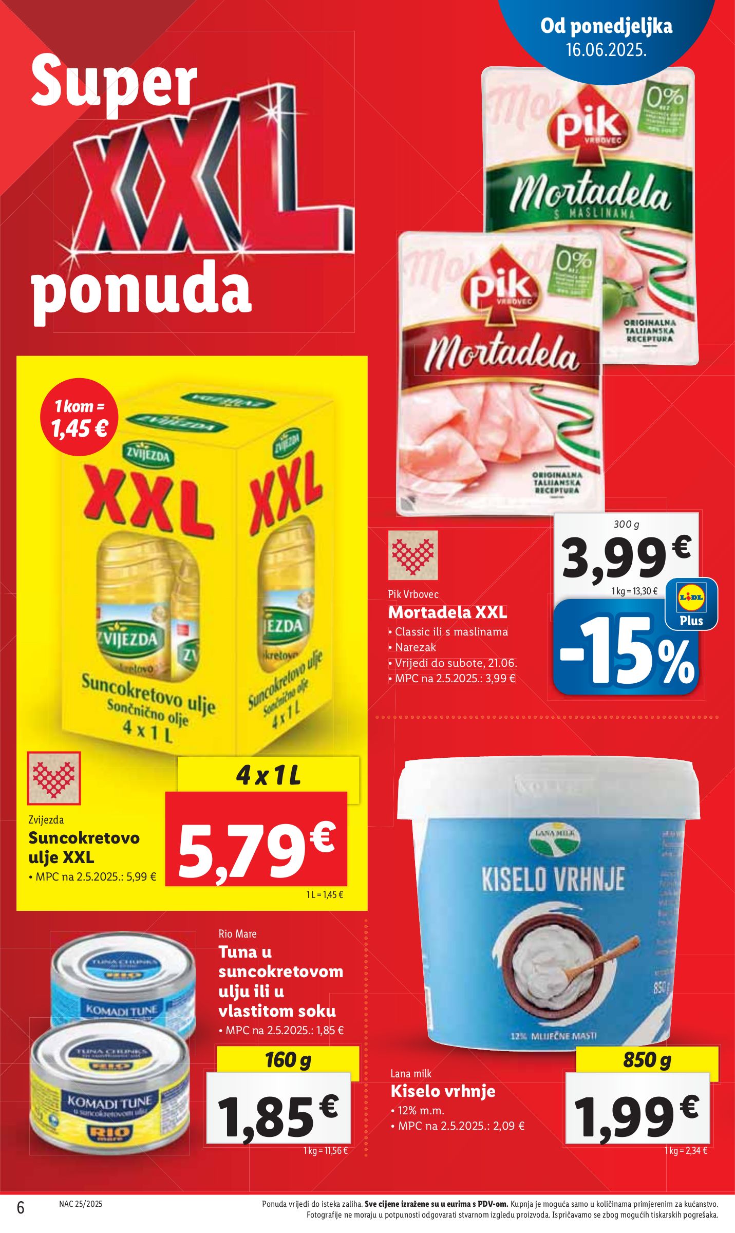 lidl - Prelistajte katalog Lidl, vrijedi od 16.06. do 21.06. - page: 6 lidl - Prelistajte katalog Lidl, vrijedi od 16.06. do 21.06. - page: 6