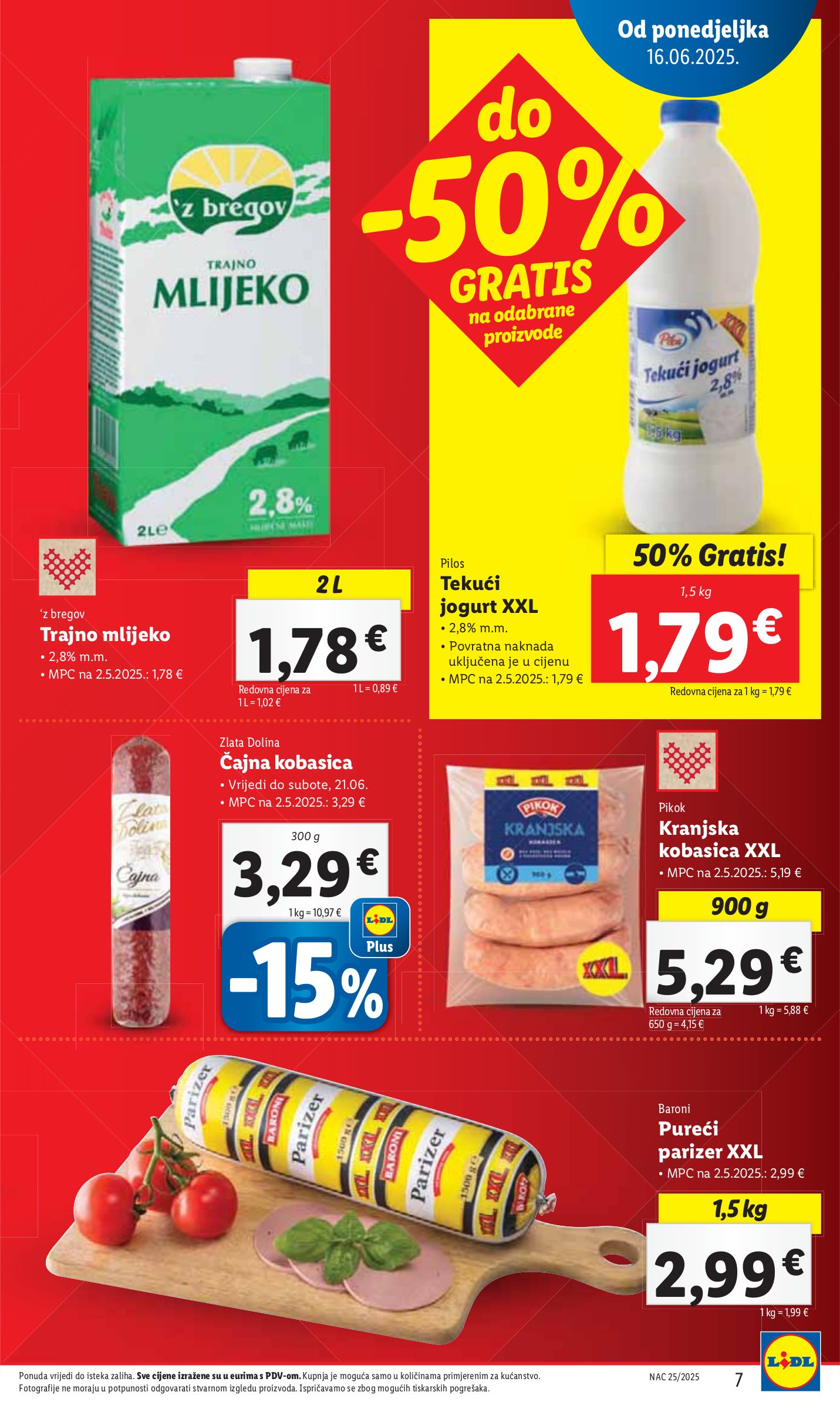 lidl - Prelistajte katalog Lidl, vrijedi od 16.06. do 21.06. - page: 7 lidl - Prelistajte katalog Lidl, vrijedi od 16.06. do 21.06. - page: 7
