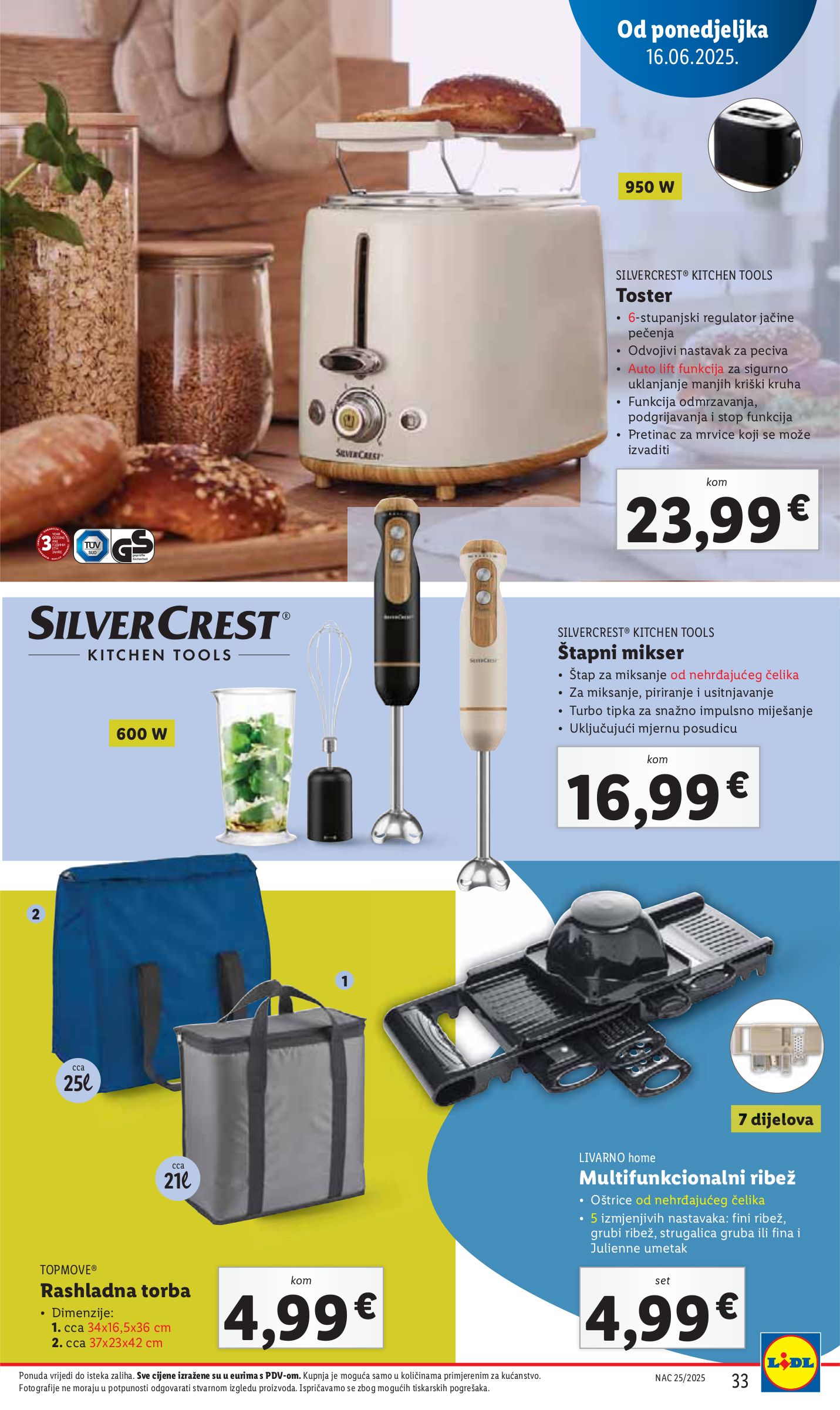 lidl - Prelistajte katalog Lidl, vrijedi od 16.06. do 21.06. - page: 33 lidl - Prelistajte katalog Lidl, vrijedi od 16.06. do 21.06. - page: 33