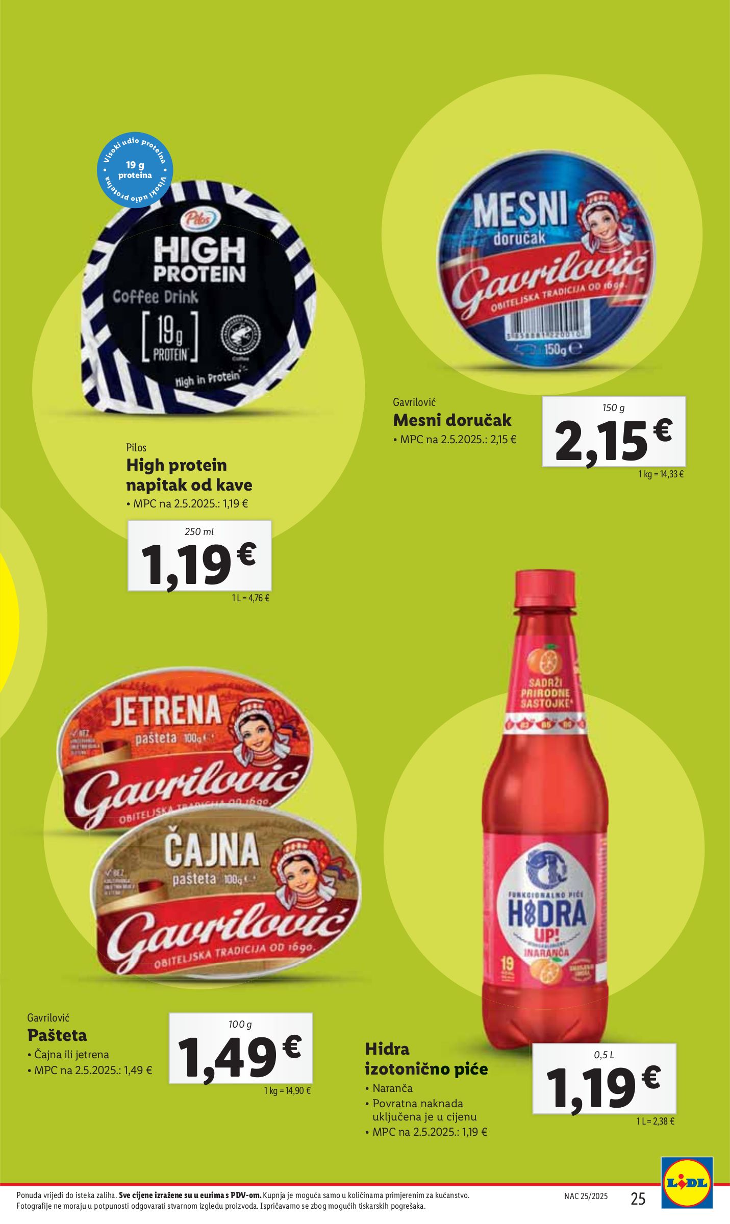 lidl - Prelistajte katalog Lidl, vrijedi od 16.06. do 21.06. - page: 25 lidl - Prelistajte katalog Lidl, vrijedi od 16.06. do 21.06. - page: 25