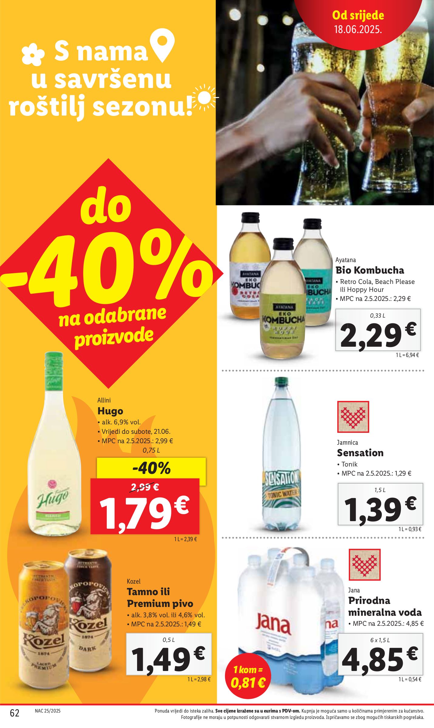 lidl - Prelistajte katalog Lidl, vrijedi od 16.06. do 21.06. - page: 62 lidl - Prelistajte katalog Lidl, vrijedi od 16.06. do 21.06. - page: 62