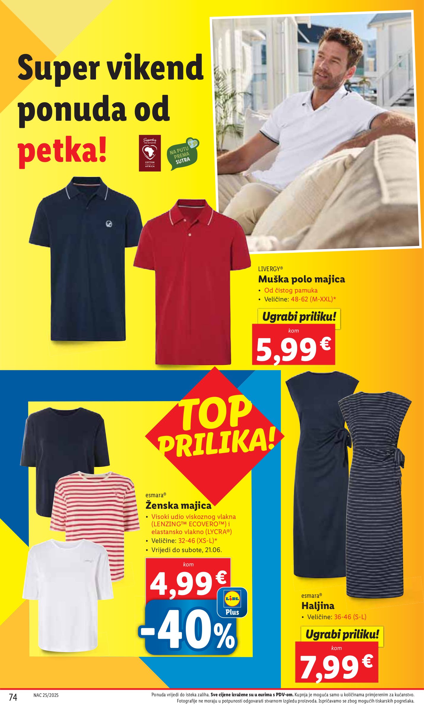 lidl - Prelistajte katalog Lidl, vrijedi od 16.06. do 21.06. - page: 74 lidl - Prelistajte katalog Lidl, vrijedi od 16.06. do 21.06. - page: 74