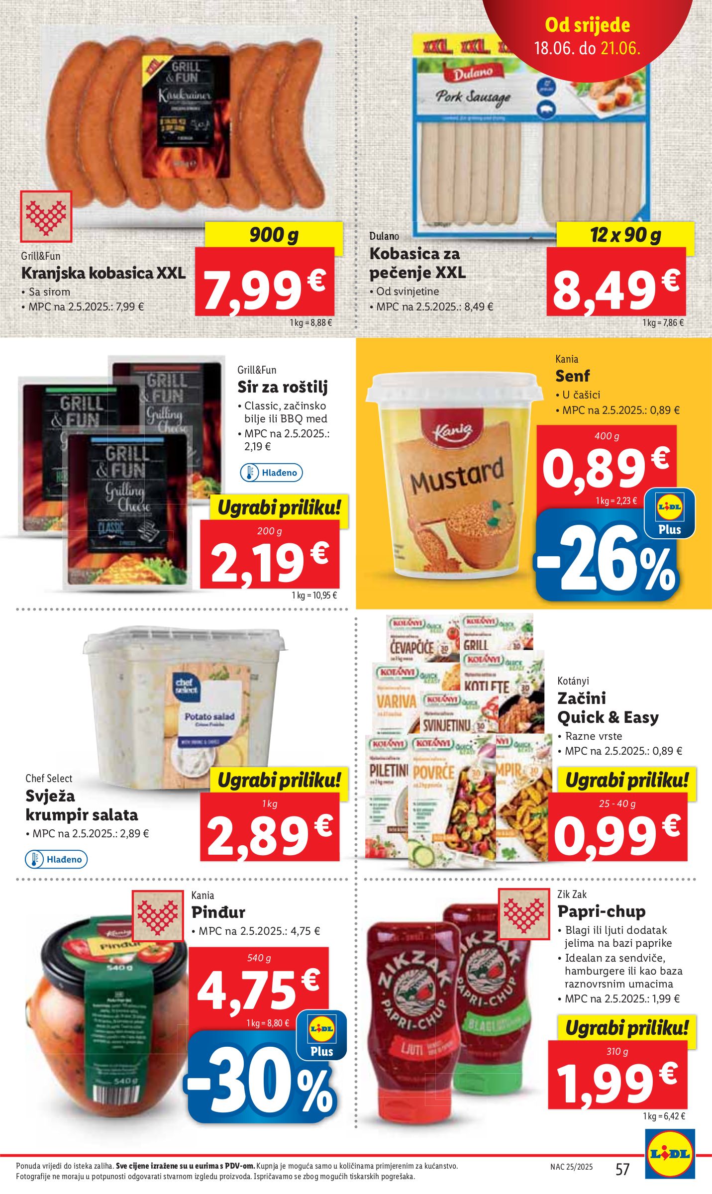 lidl - Prelistajte katalog Lidl, vrijedi od 16.06. do 21.06. - page: 57 lidl - Prelistajte katalog Lidl, vrijedi od 16.06. do 21.06. - page: 57