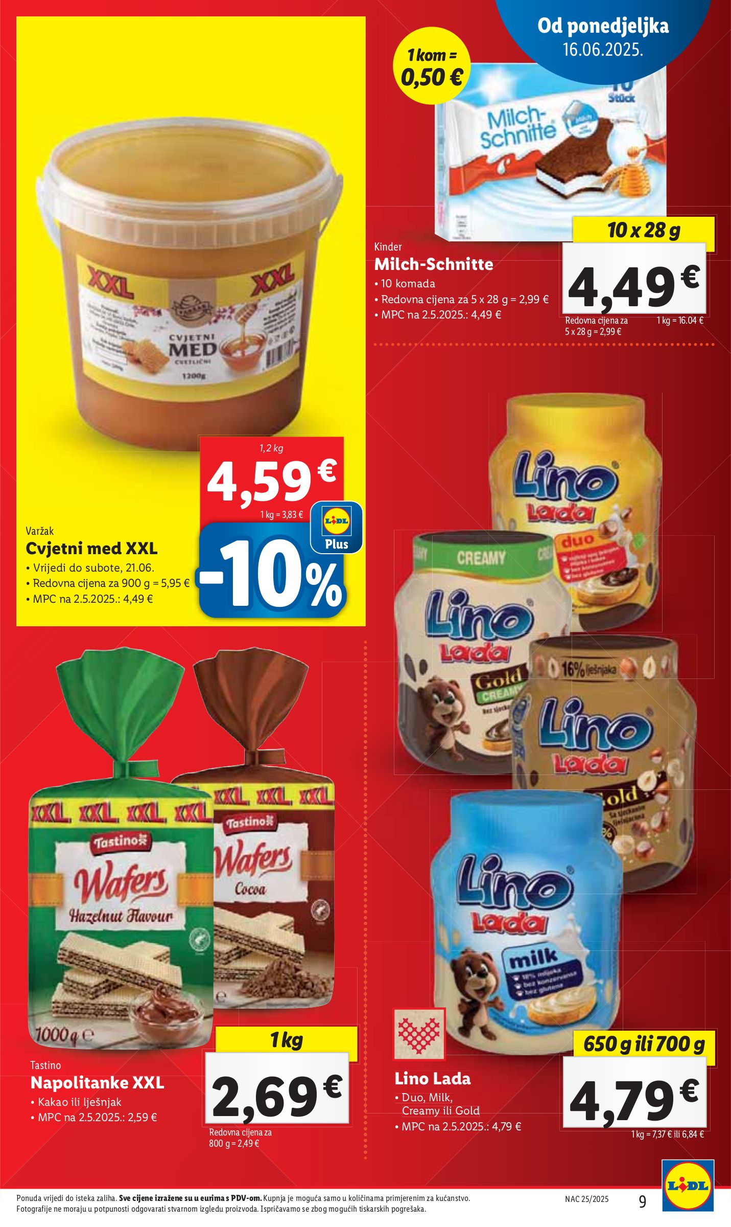 lidl - Prelistajte katalog Lidl, vrijedi od 16.06. do 21.06. - page: 9 lidl - Prelistajte katalog Lidl, vrijedi od 16.06. do 21.06. - page: 9