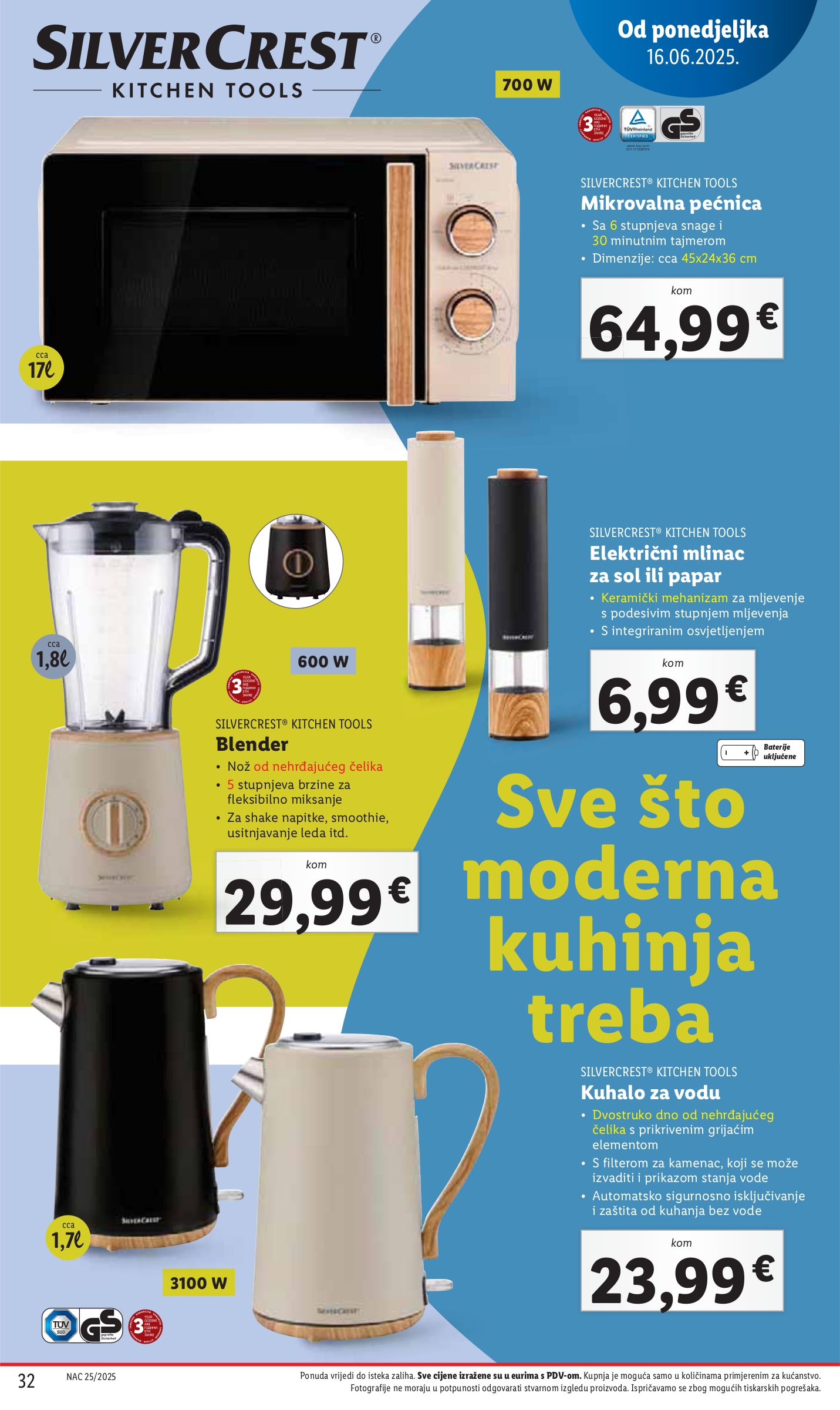 lidl - Prelistajte katalog Lidl, vrijedi od 16.06. do 21.06. - page: 32 lidl - Prelistajte katalog Lidl, vrijedi od 16.06. do 21.06. - page: 32