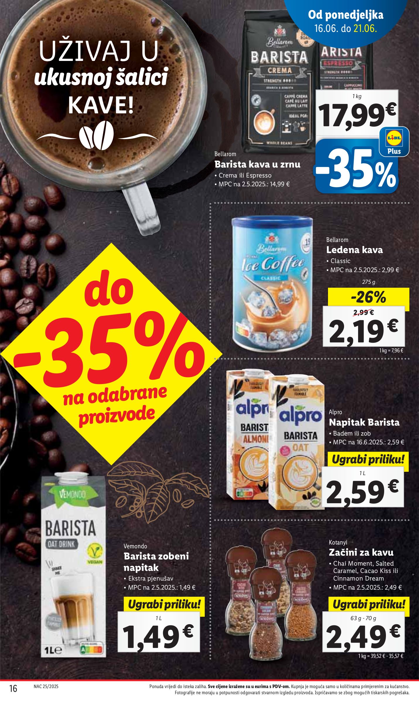 lidl - Prelistajte katalog Lidl, vrijedi od 16.06. do 21.06. - page: 16 lidl - Prelistajte katalog Lidl, vrijedi od 16.06. do 21.06. - page: 16