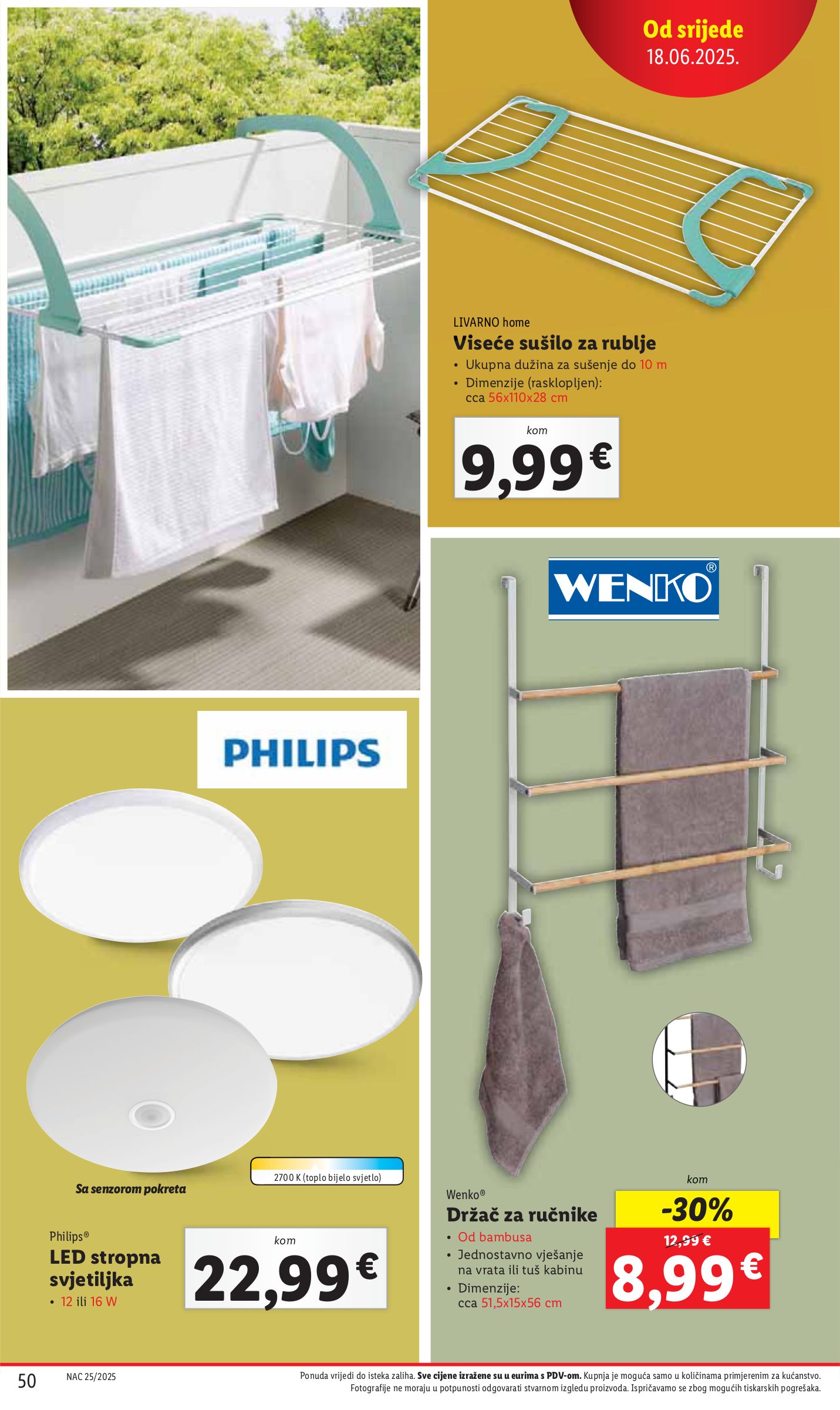 lidl - Prelistajte katalog Lidl, vrijedi od 16.06. do 21.06. - page: 50 lidl - Prelistajte katalog Lidl, vrijedi od 16.06. do 21.06. - page: 50