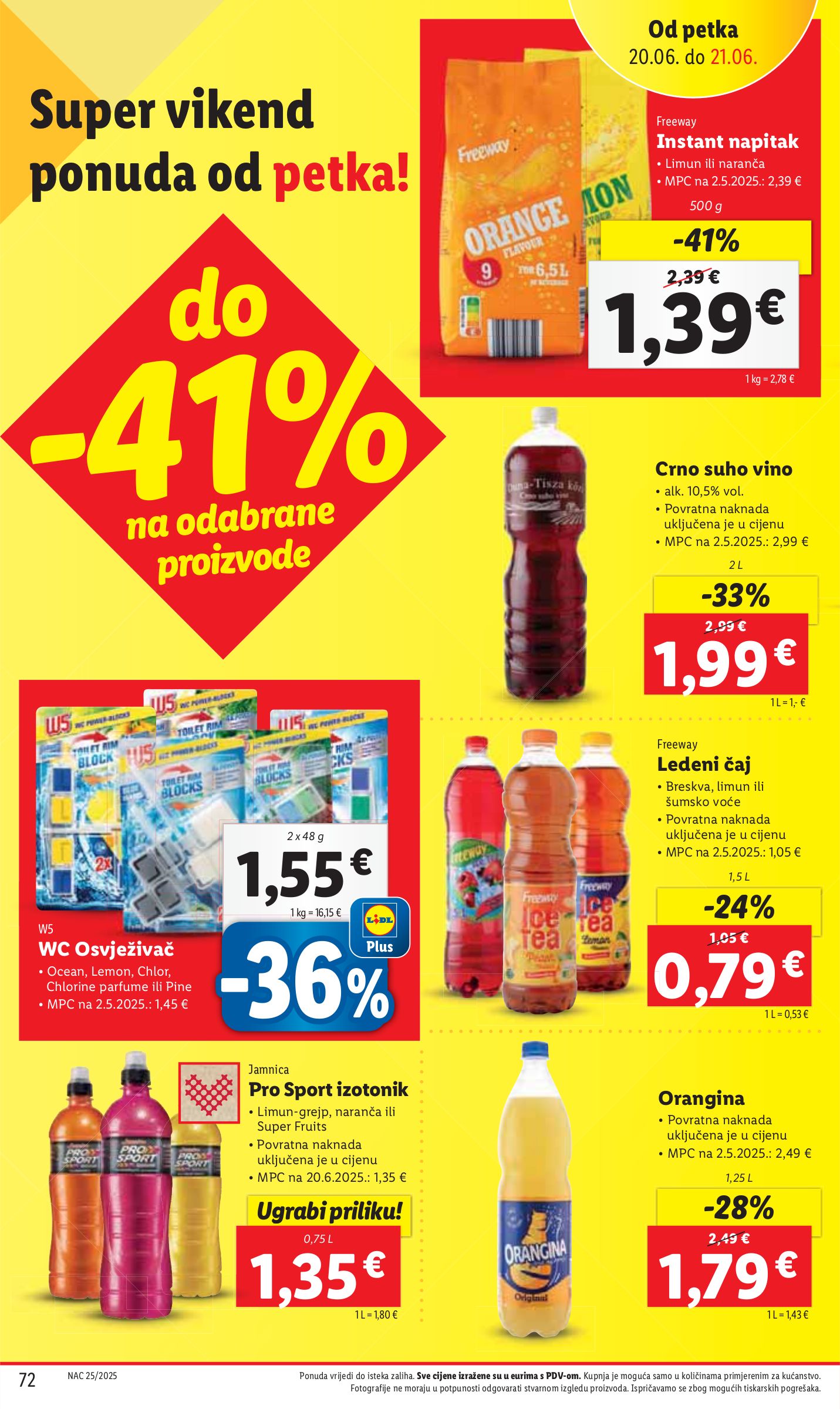 lidl - Prelistajte katalog Lidl, vrijedi od 16.06. do 21.06. - page: 72 lidl - Prelistajte katalog Lidl, vrijedi od 16.06. do 21.06. - page: 72