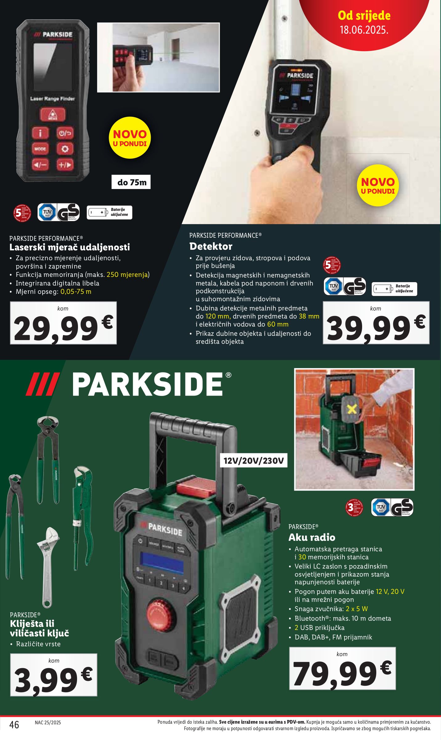 lidl - Prelistajte katalog Lidl, vrijedi od 16.06. do 21.06. - page: 46 lidl - Prelistajte katalog Lidl, vrijedi od 16.06. do 21.06. - page: 46