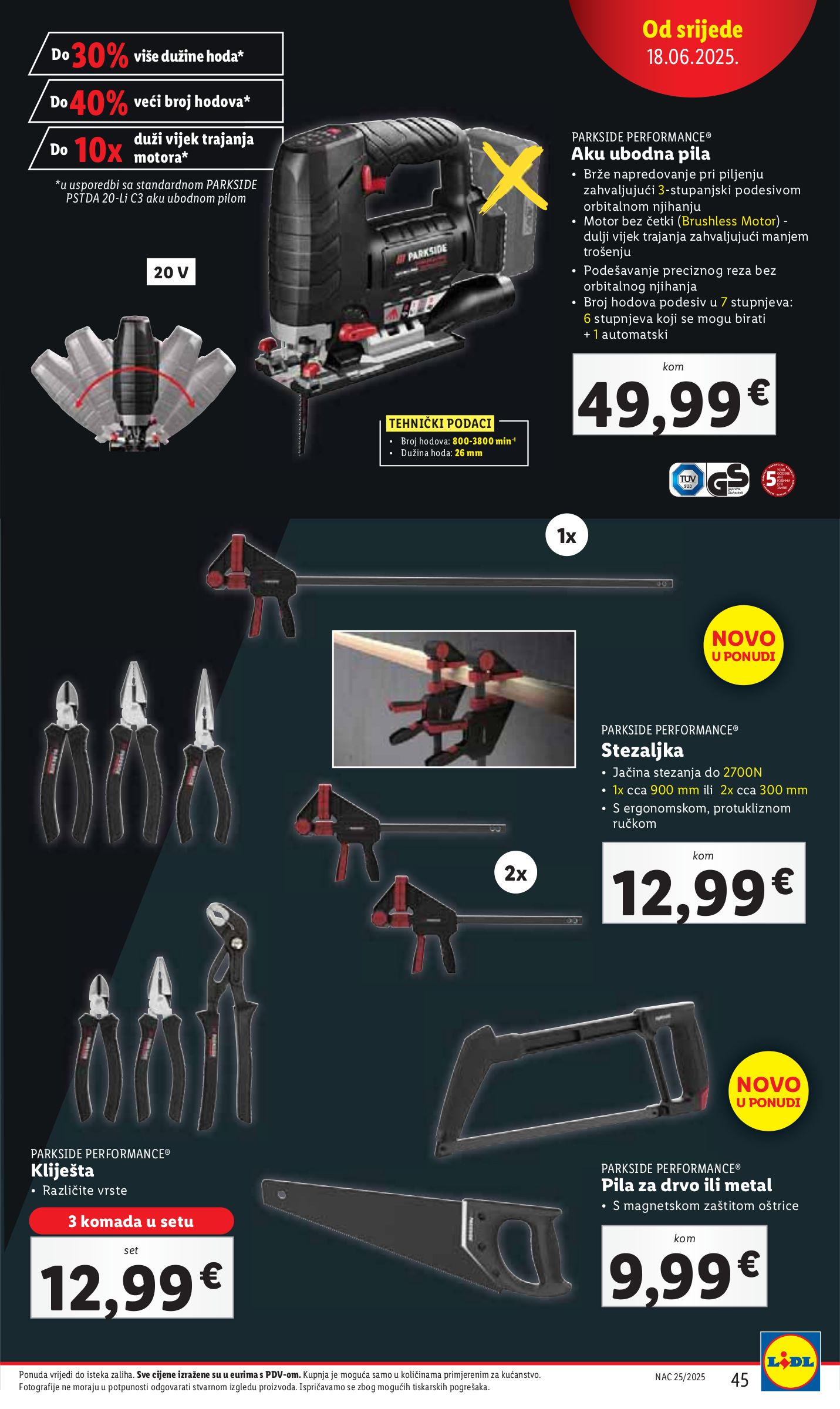 lidl - Prelistajte katalog Lidl, vrijedi od 16.06. do 21.06. - page: 45 lidl - Prelistajte katalog Lidl, vrijedi od 16.06. do 21.06. - page: 45