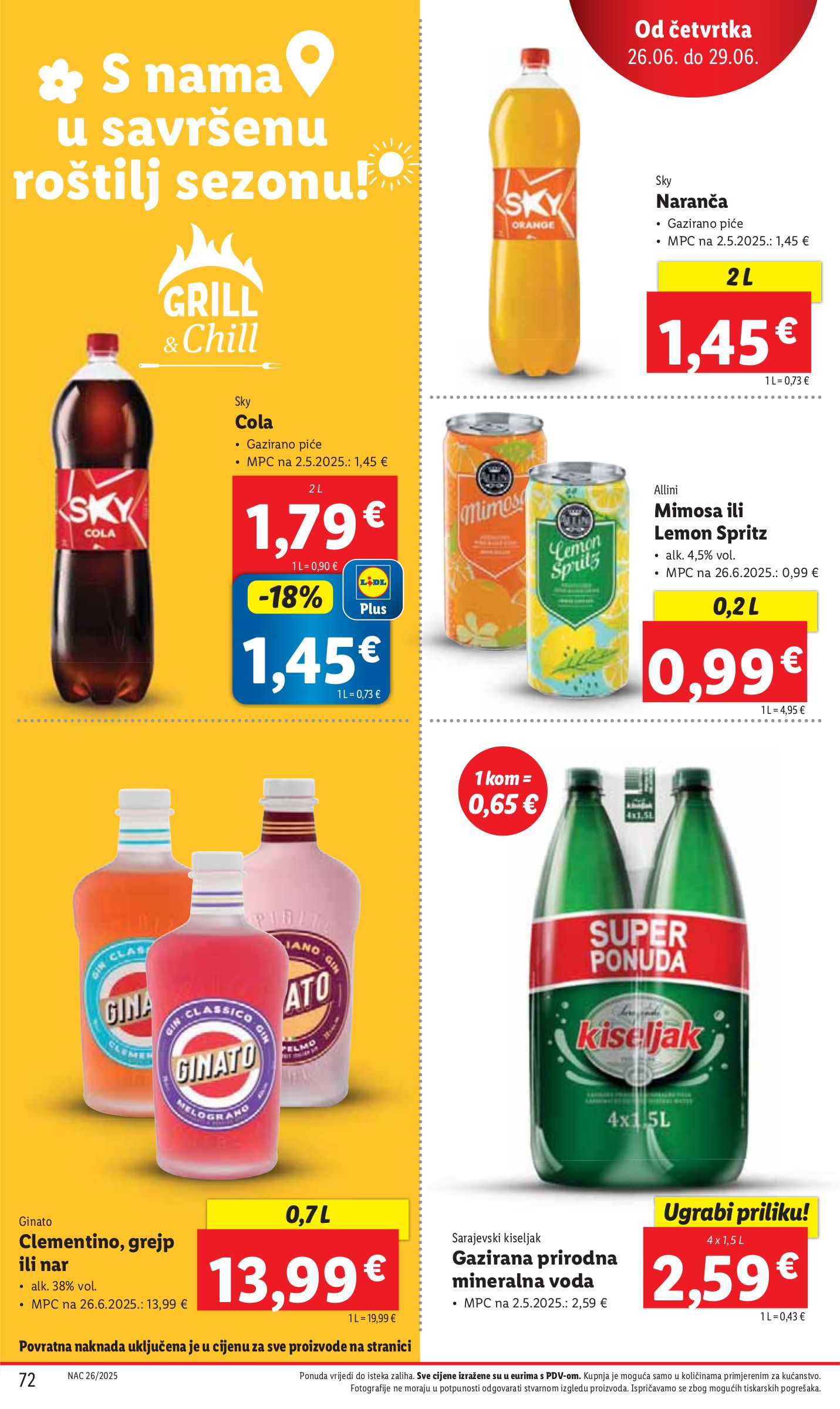 lidl - Prelistajte katalog Lidl, vrijedi od 23.06. do 29.06. - page: 72