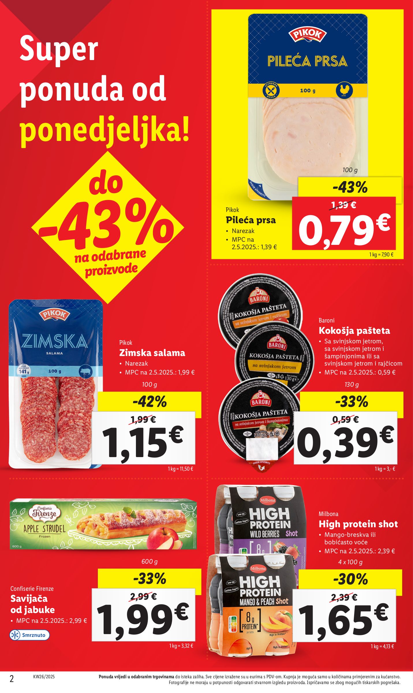 lidl - Prelistajte katalog Lidl - Super Ponuda, vrijedi od 23.06. do 29.06. - page: 2