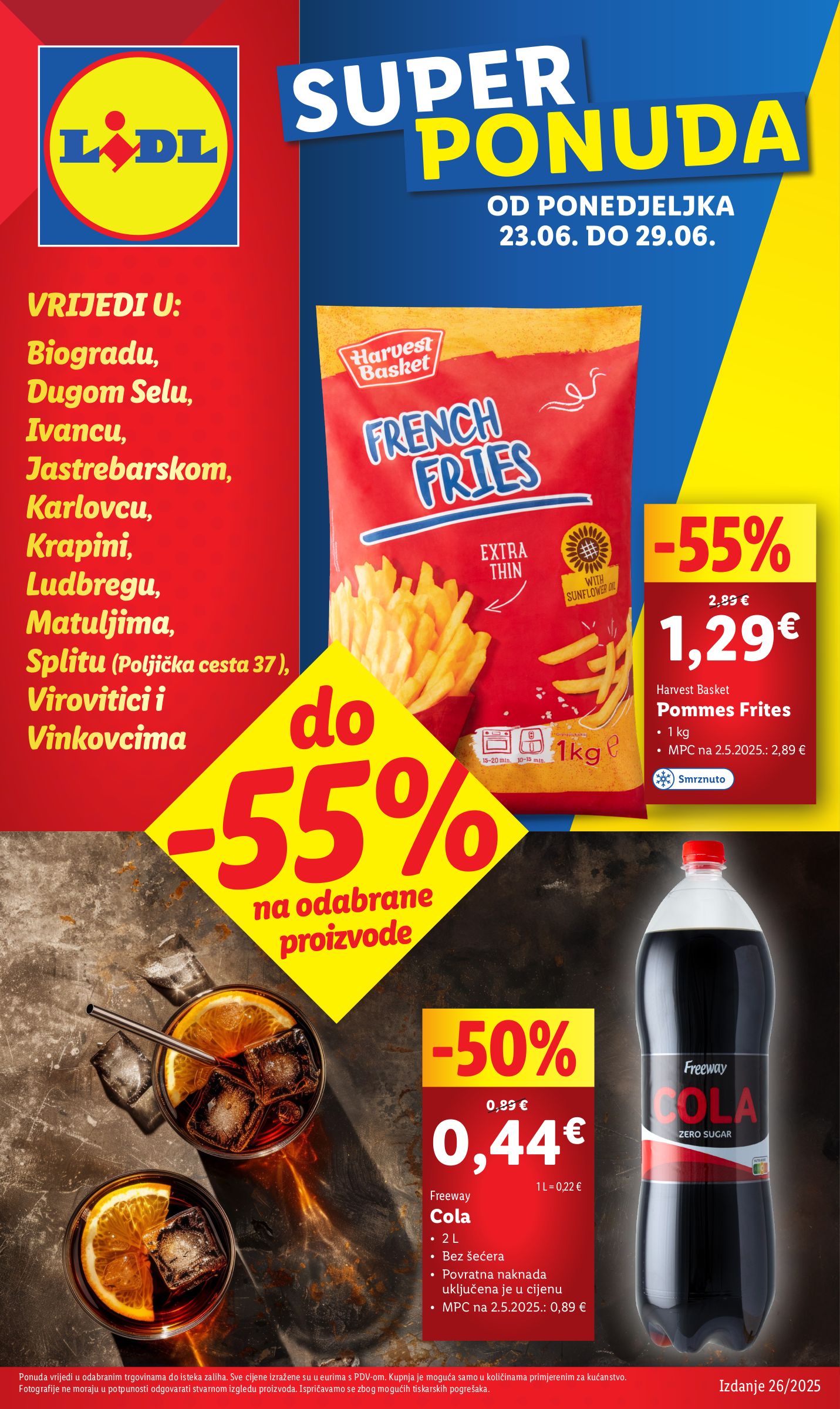 lidl - Prelistajte katalog Lidl - Super Ponuda, vrijedi od 23.06. do 29.06.