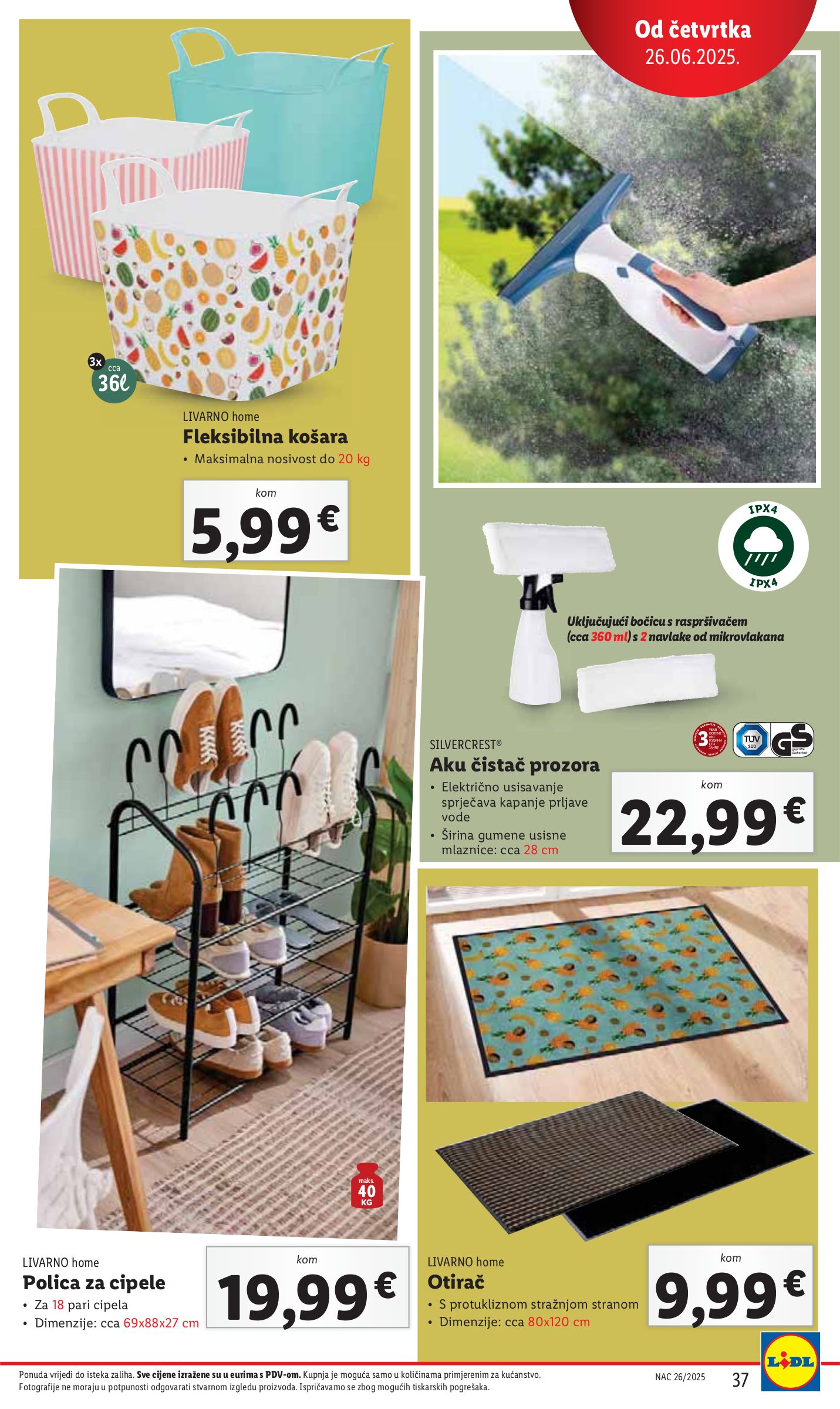 lidl - Prelistajte katalog Lidl, vrijedi od 26.06. do 29.06. - page: 37 lidl - Prelistajte katalog Lidl, vrijedi od 26.06. do 29.06. - page: 37