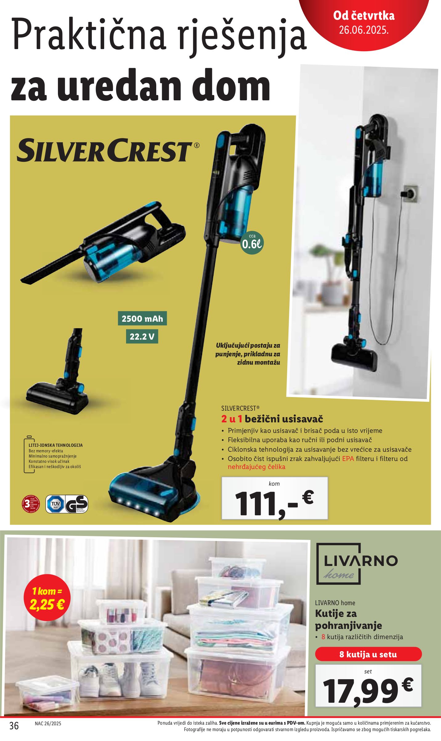 lidl - Prelistajte katalog Lidl, vrijedi od 26.06. do 29.06. - page: 36 lidl - Prelistajte katalog Lidl, vrijedi od 26.06. do 29.06. - page: 36