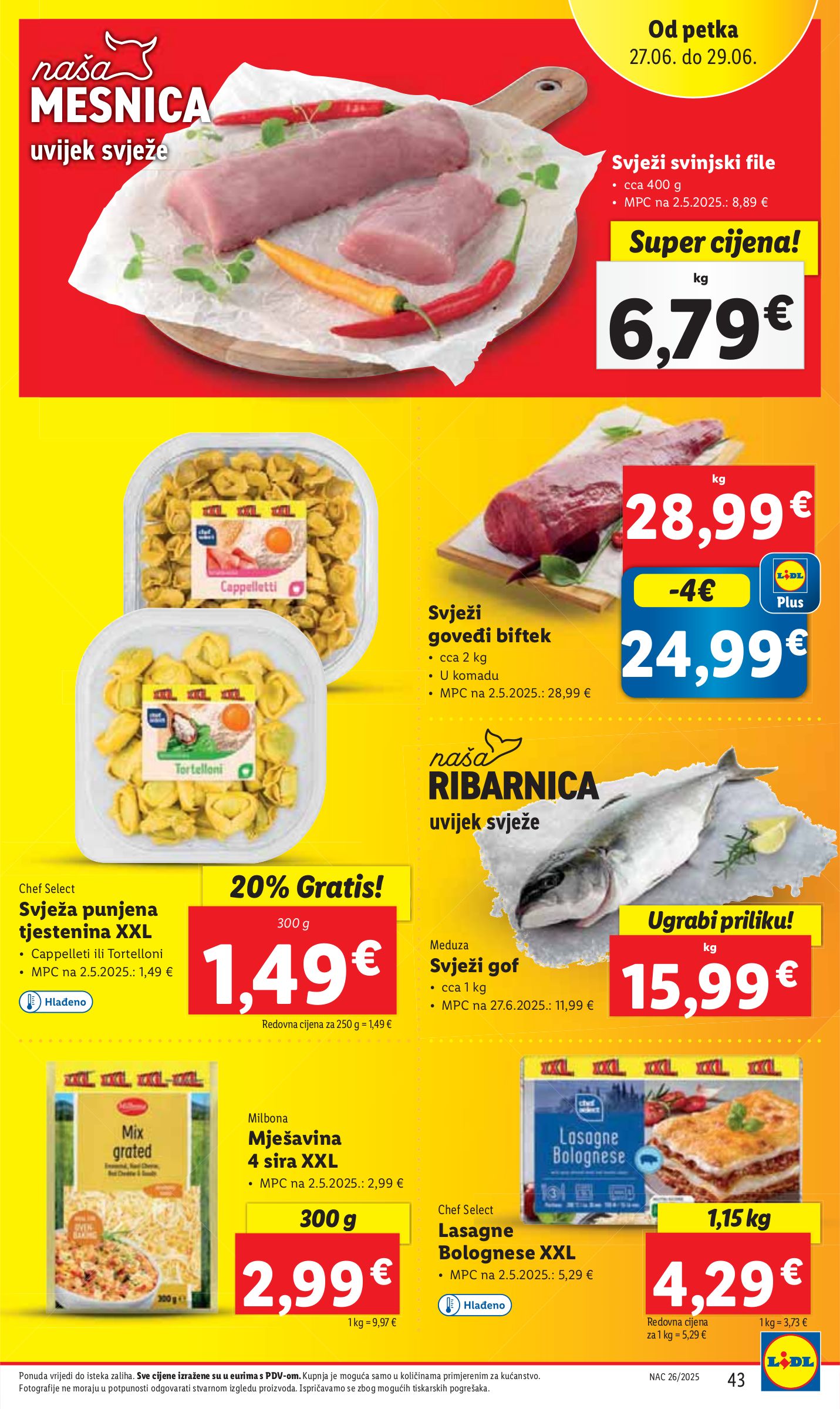 lidl - Prelistajte katalog Lidl, vrijedi od 26.06. do 29.06. - page: 43 lidl - Prelistajte katalog Lidl, vrijedi od 26.06. do 29.06. - page: 43