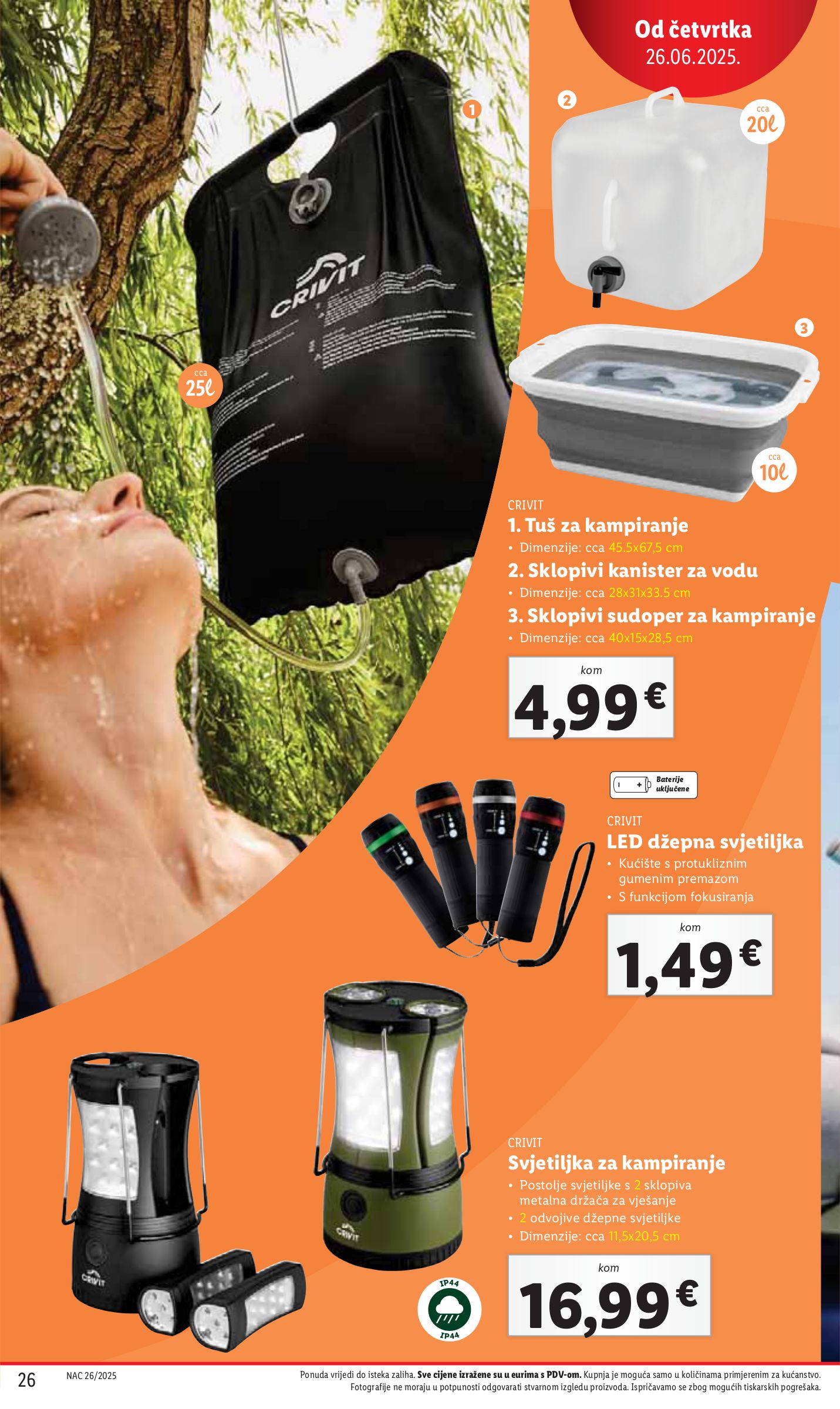 lidl - Prelistajte katalog Lidl, vrijedi od 26.06. do 29.06. - page: 26 lidl - Prelistajte katalog Lidl, vrijedi od 26.06. do 29.06. - page: 26