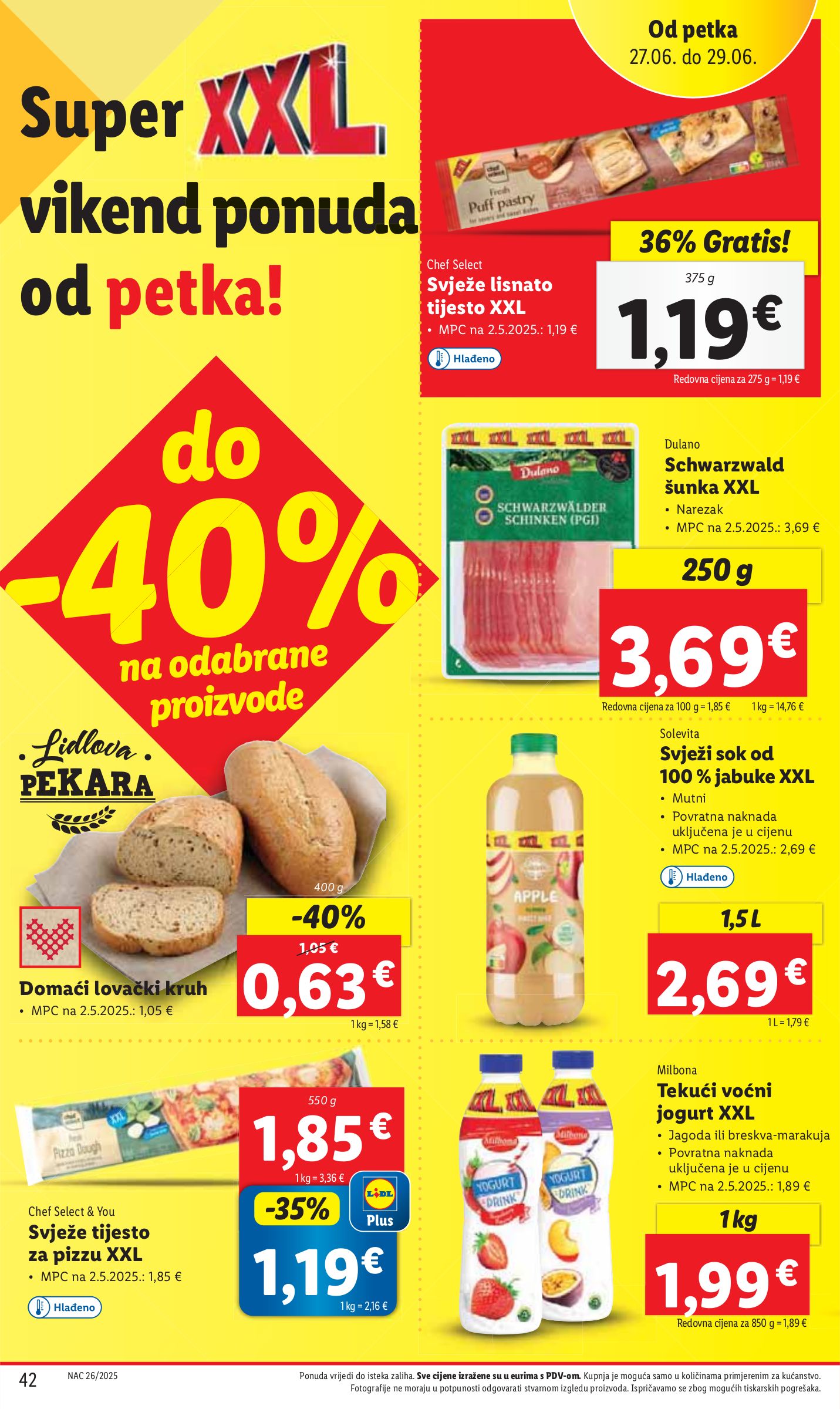 lidl - Prelistajte katalog Lidl, vrijedi od 26.06. do 29.06. - page: 42 lidl - Prelistajte katalog Lidl, vrijedi od 26.06. do 29.06. - page: 42