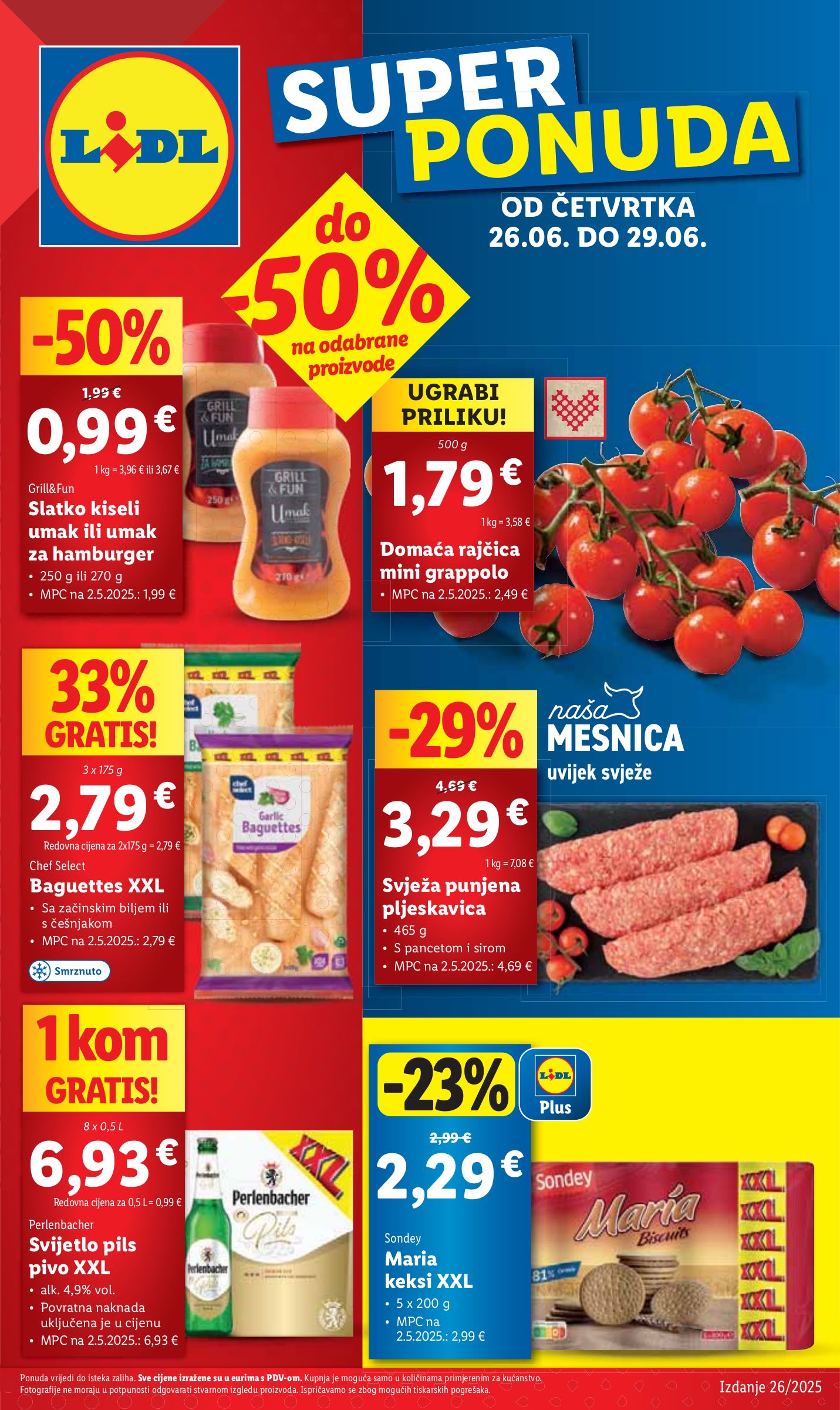 lidl - Prelistajte katalog Lidl, vrijedi od 26.06. do 29.06.