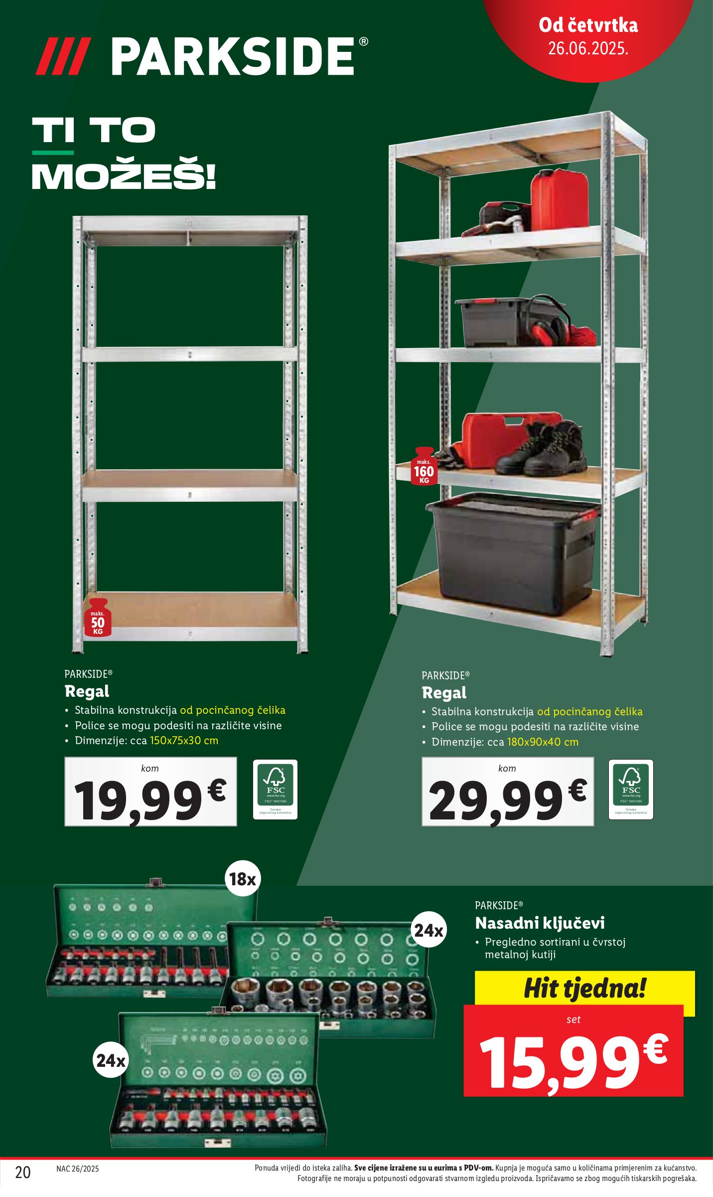 lidl - Prelistajte katalog Lidl, vrijedi od 26.06. do 29.06. - page: 20 lidl - Prelistajte katalog Lidl, vrijedi od 26.06. do 29.06. - page: 20