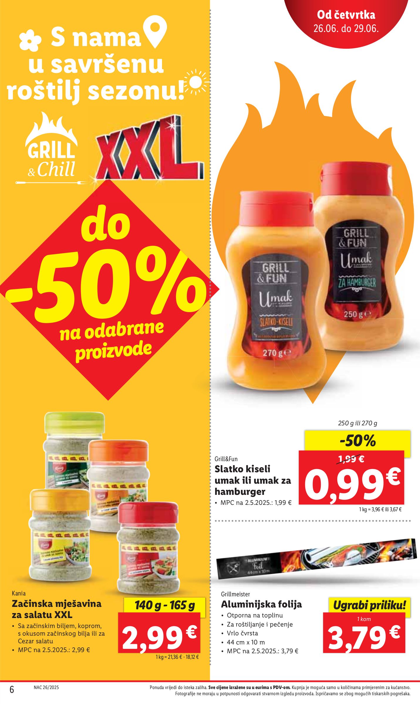 lidl - Prelistajte katalog Lidl, vrijedi od 26.06. do 29.06. - page: 6 lidl - Prelistajte katalog Lidl, vrijedi od 26.06. do 29.06. - page: 6