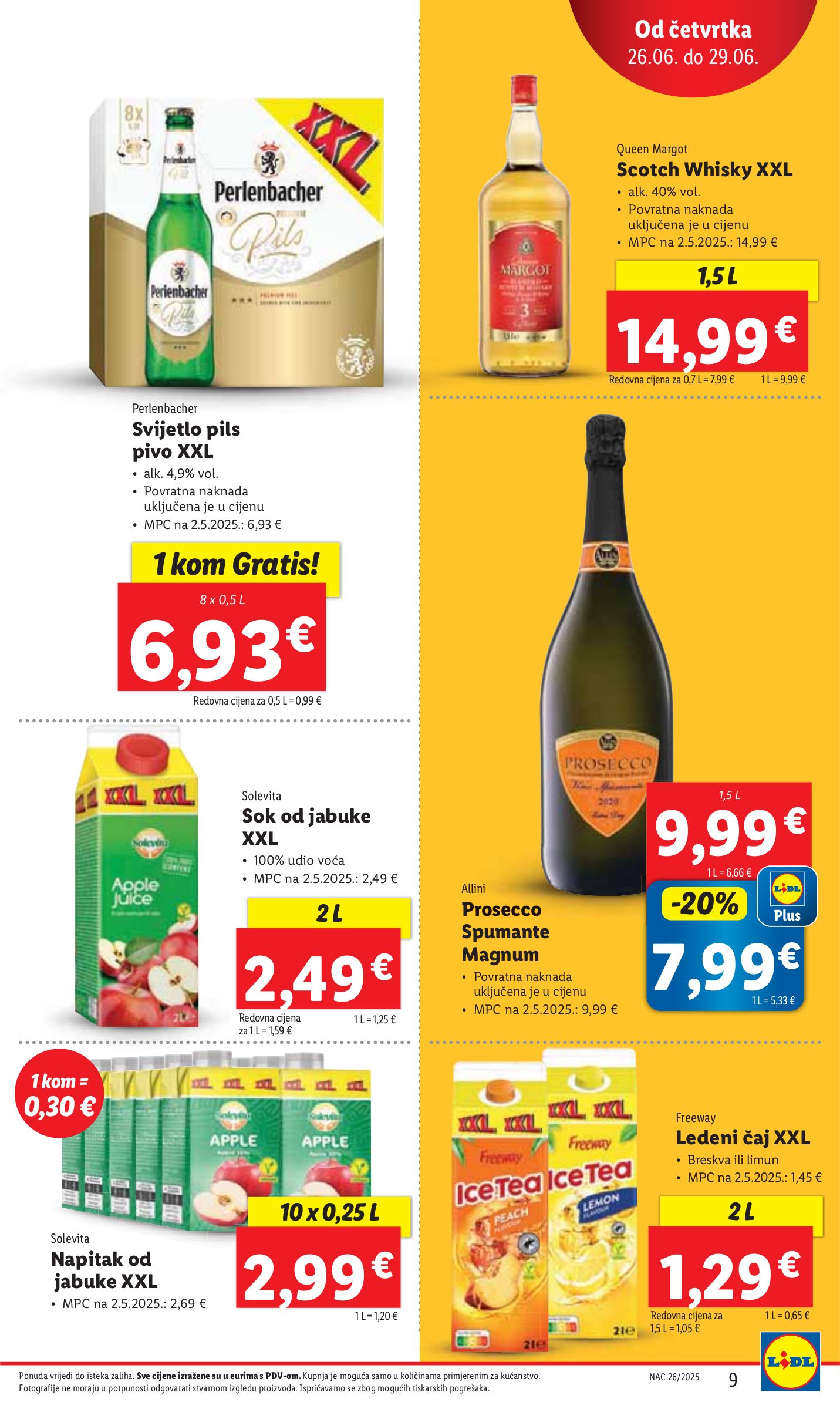 lidl - Prelistajte katalog Lidl, vrijedi od 26.06. do 29.06. - page: 9 lidl - Prelistajte katalog Lidl, vrijedi od 26.06. do 29.06. - page: 9