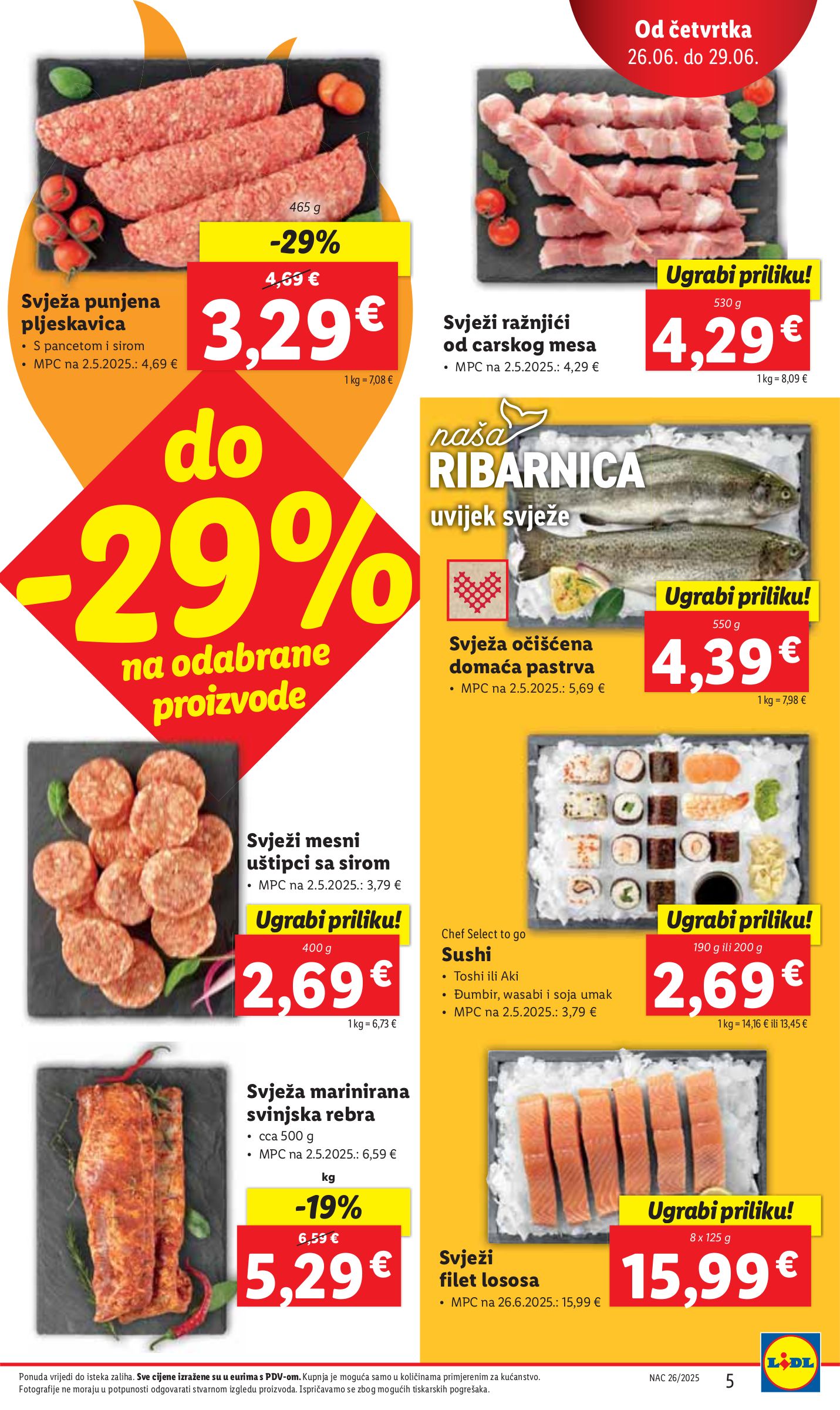 lidl - Prelistajte katalog Lidl, vrijedi od 26.06. do 29.06. - page: 5 lidl - Prelistajte katalog Lidl, vrijedi od 26.06. do 29.06. - page: 5