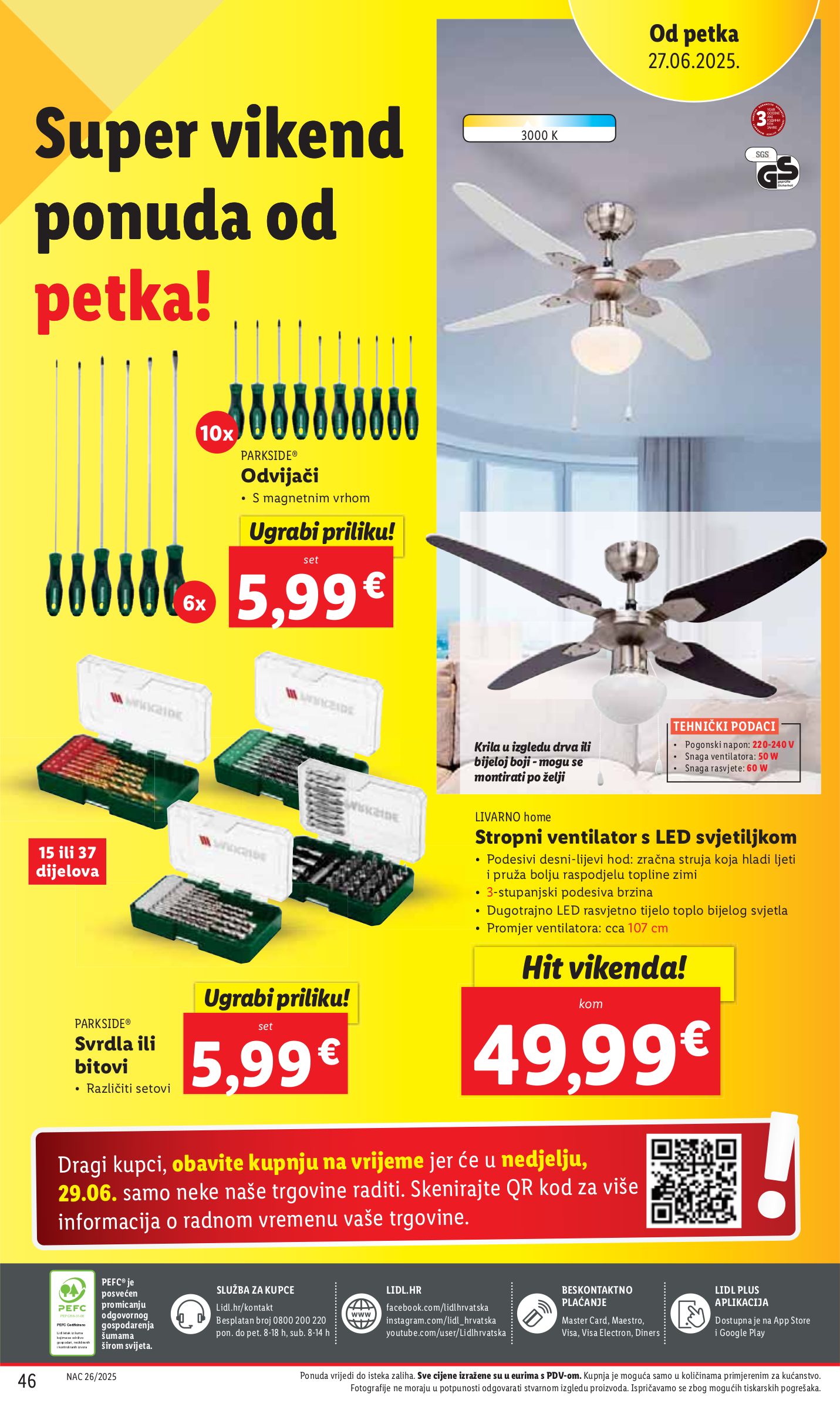 lidl - Prelistajte katalog Lidl, vrijedi od 26.06. do 29.06. - page: 46 lidl - Prelistajte katalog Lidl, vrijedi od 26.06. do 29.06. - page: 46