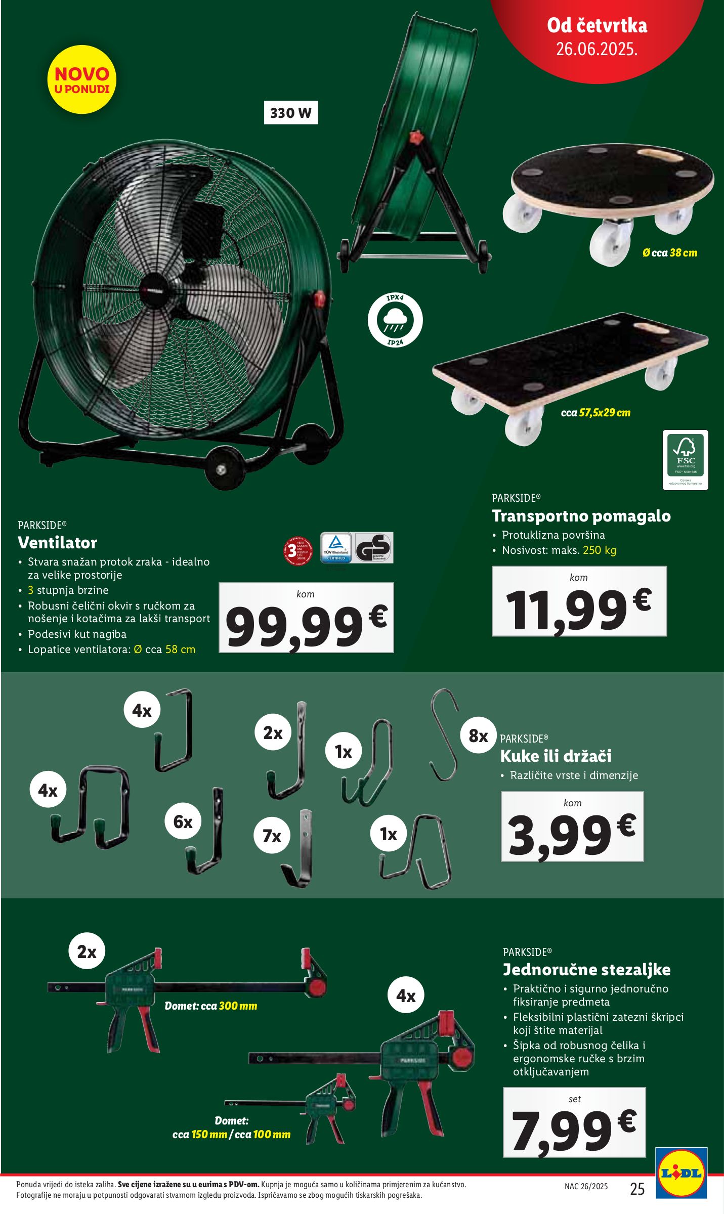 lidl - Prelistajte katalog Lidl, vrijedi od 26.06. do 29.06. - page: 25 lidl - Prelistajte katalog Lidl, vrijedi od 26.06. do 29.06. - page: 25