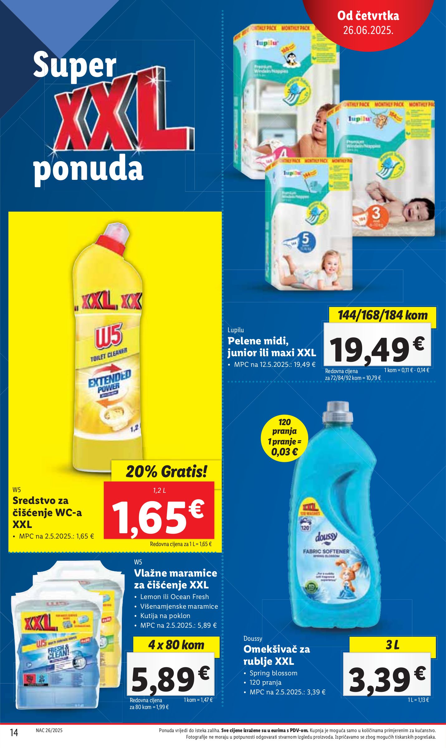 lidl - Prelistajte katalog Lidl, vrijedi od 26.06. do 29.06. - page: 14 lidl - Prelistajte katalog Lidl, vrijedi od 26.06. do 29.06. - page: 14
