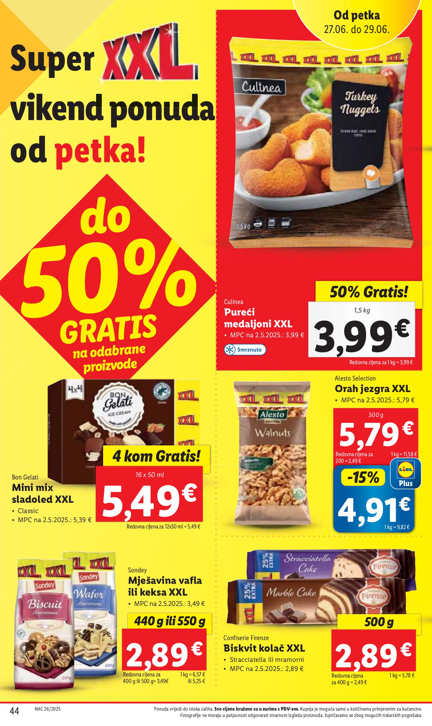 lidl - Prelistajte katalog Lidl, vrijedi od 26.06. do 29.06. - page: 44 lidl - Prelistajte katalog Lidl, vrijedi od 26.06. do 29.06. - page: 44