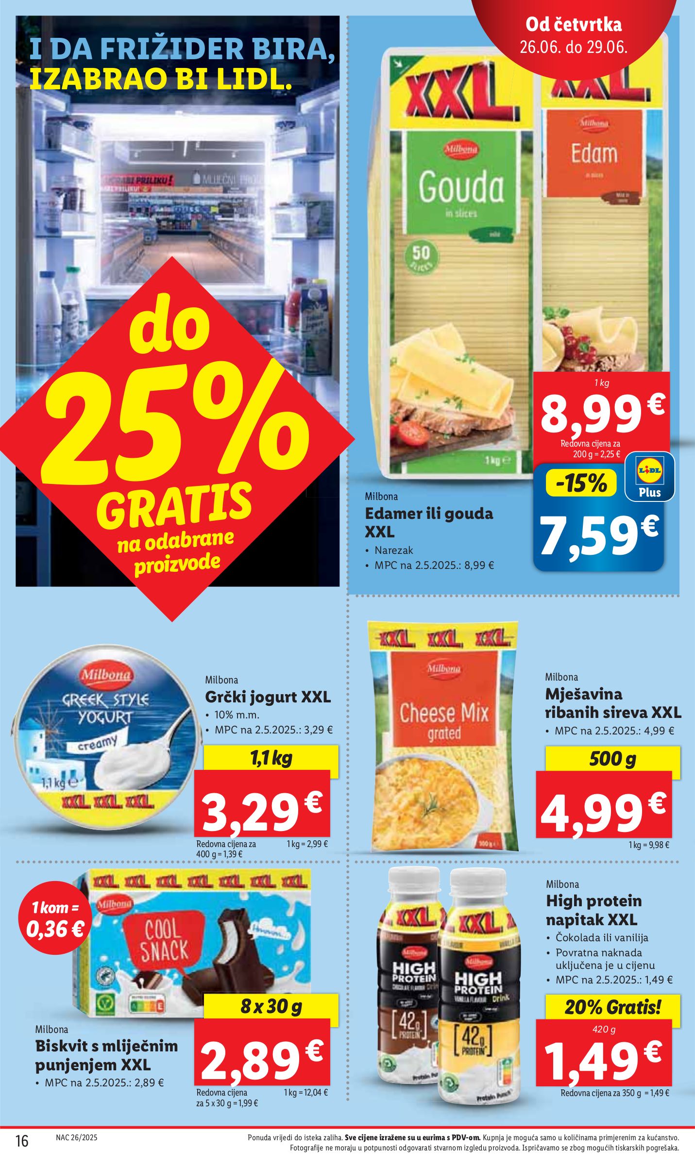 lidl - Prelistajte katalog Lidl, vrijedi od 26.06. do 29.06. - page: 16 lidl - Prelistajte katalog Lidl, vrijedi od 26.06. do 29.06. - page: 16