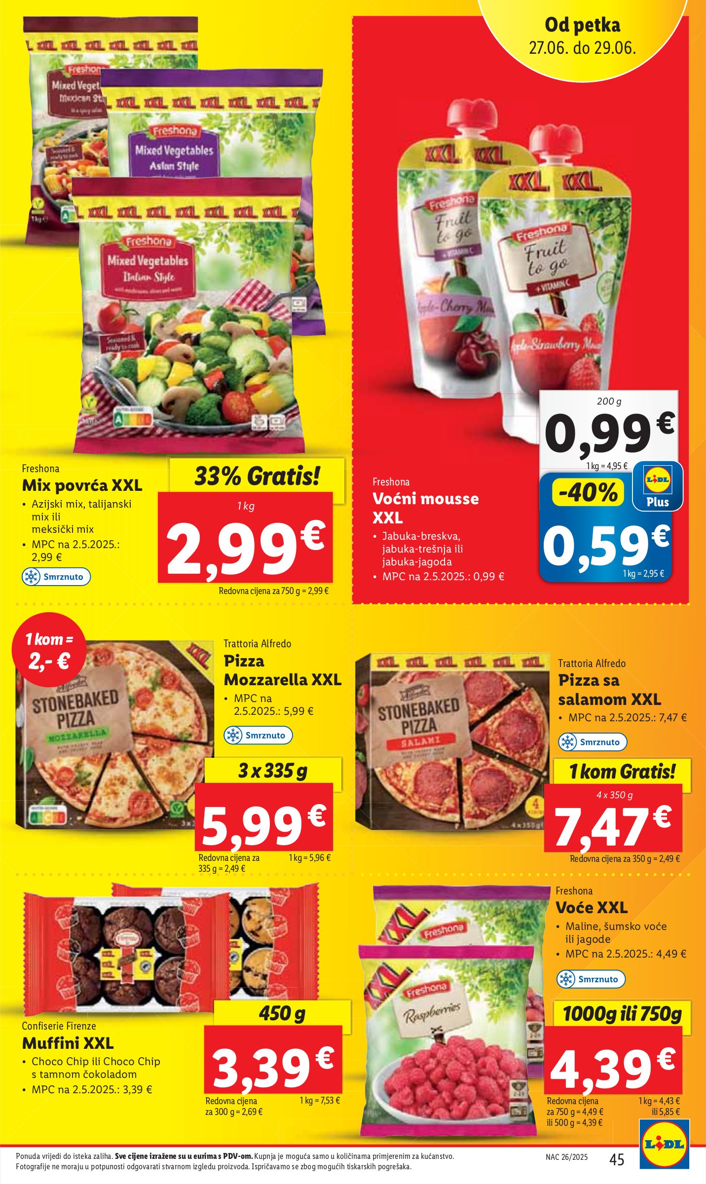 lidl - Prelistajte katalog Lidl, vrijedi od 26.06. do 29.06. - page: 45 lidl - Prelistajte katalog Lidl, vrijedi od 26.06. do 29.06. - page: 45