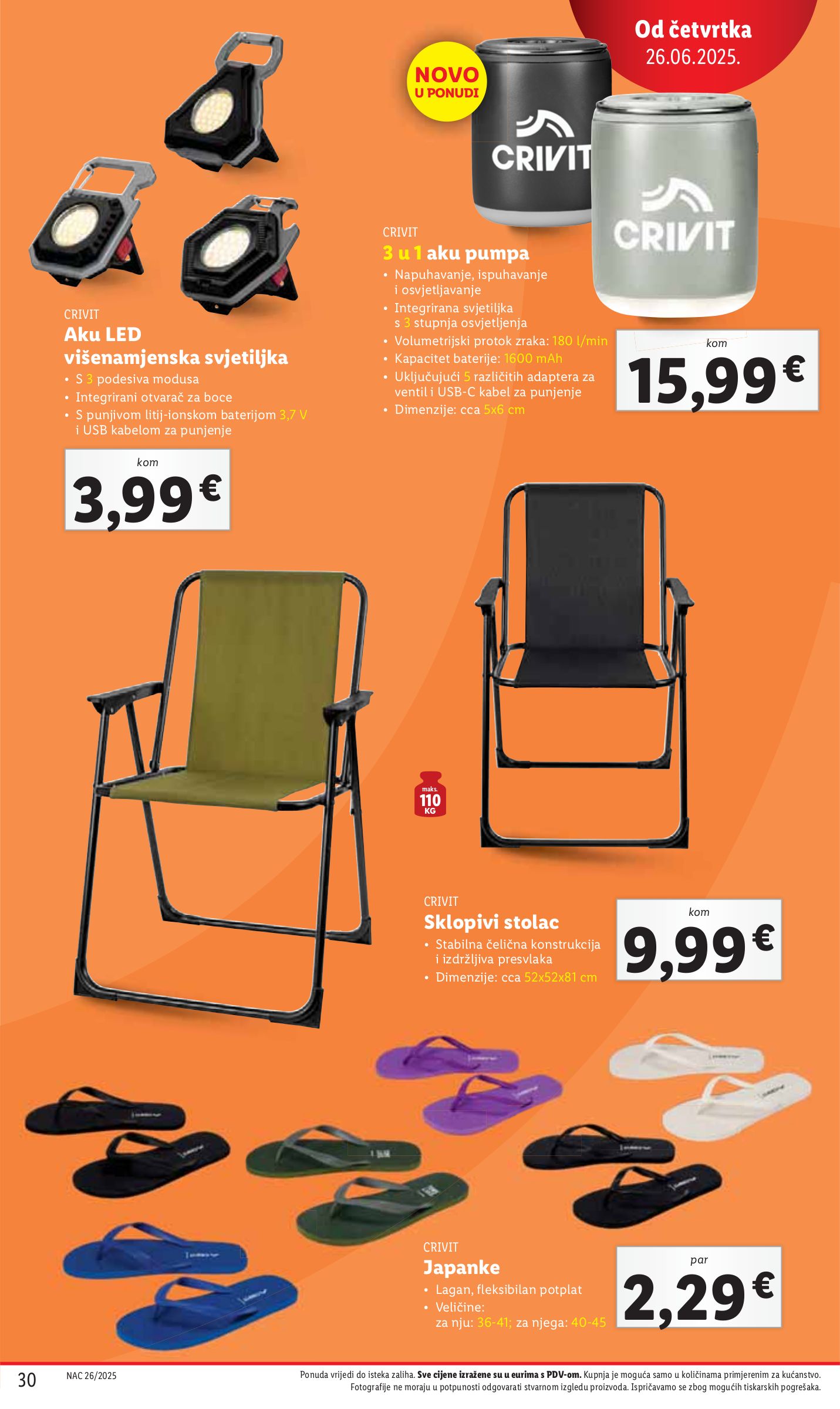 lidl - Prelistajte katalog Lidl, vrijedi od 26.06. do 29.06. - page: 30 lidl - Prelistajte katalog Lidl, vrijedi od 26.06. do 29.06. - page: 30
